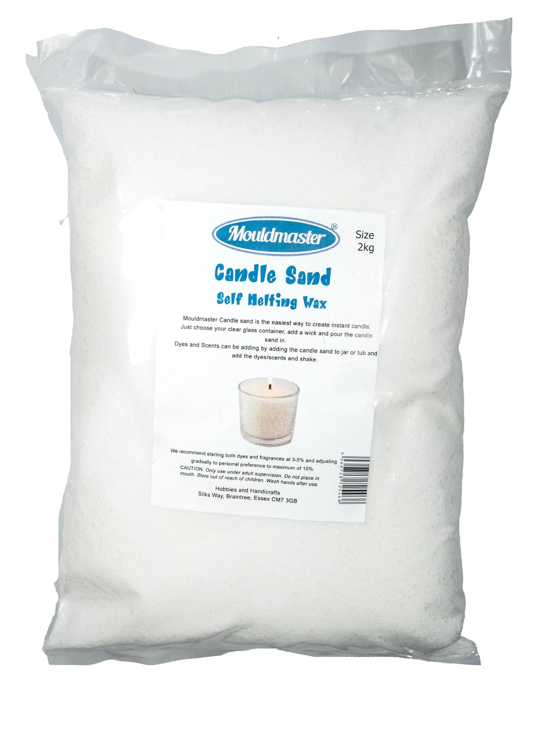 Candle Sand Wax Granules Self Melting Wax 2Kg