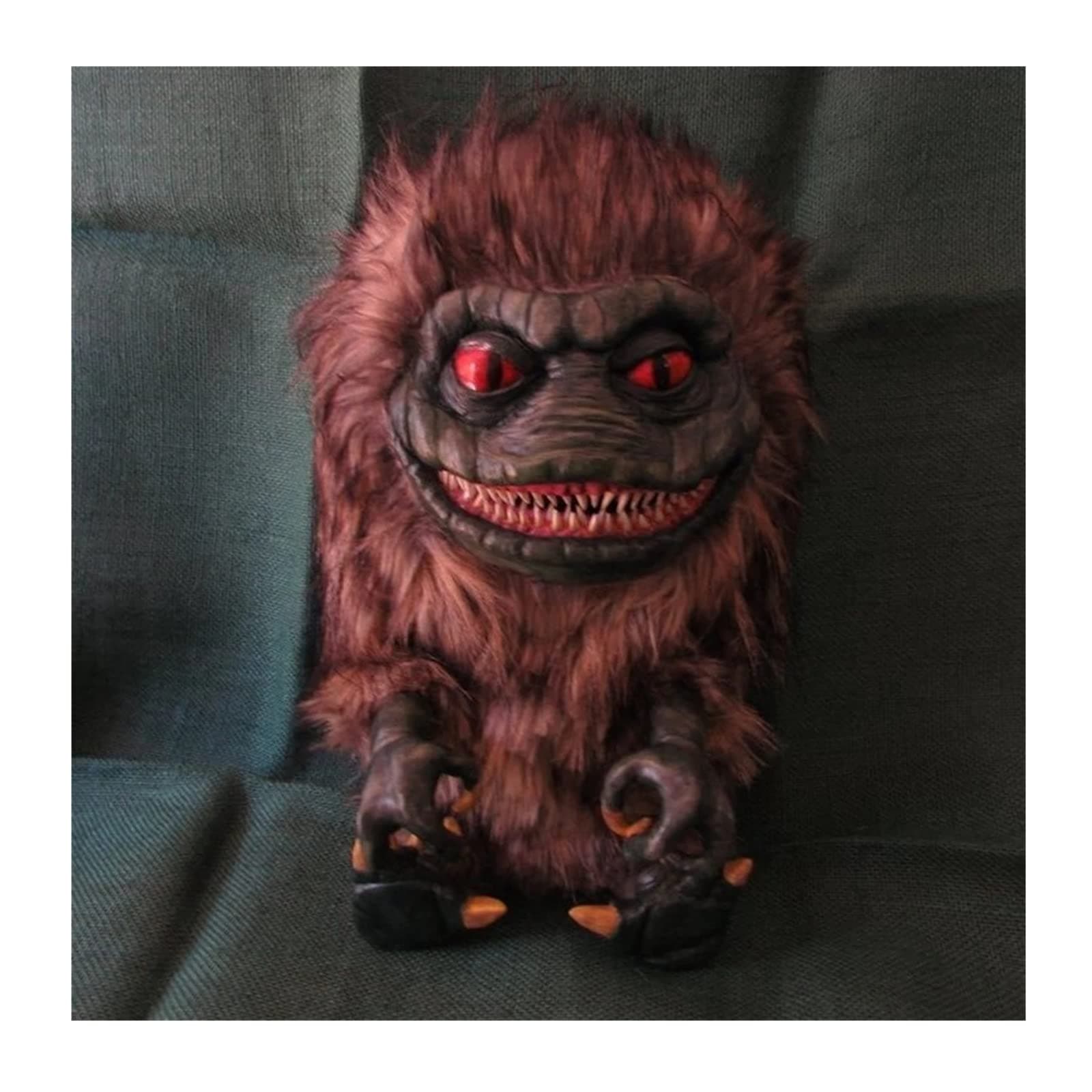 Critters Prop Doll, Space Crite Plush Doll from Movie Critters Collection, Creepy Doll Fugglers Funny Ugly Monsters ​Gifts for Children