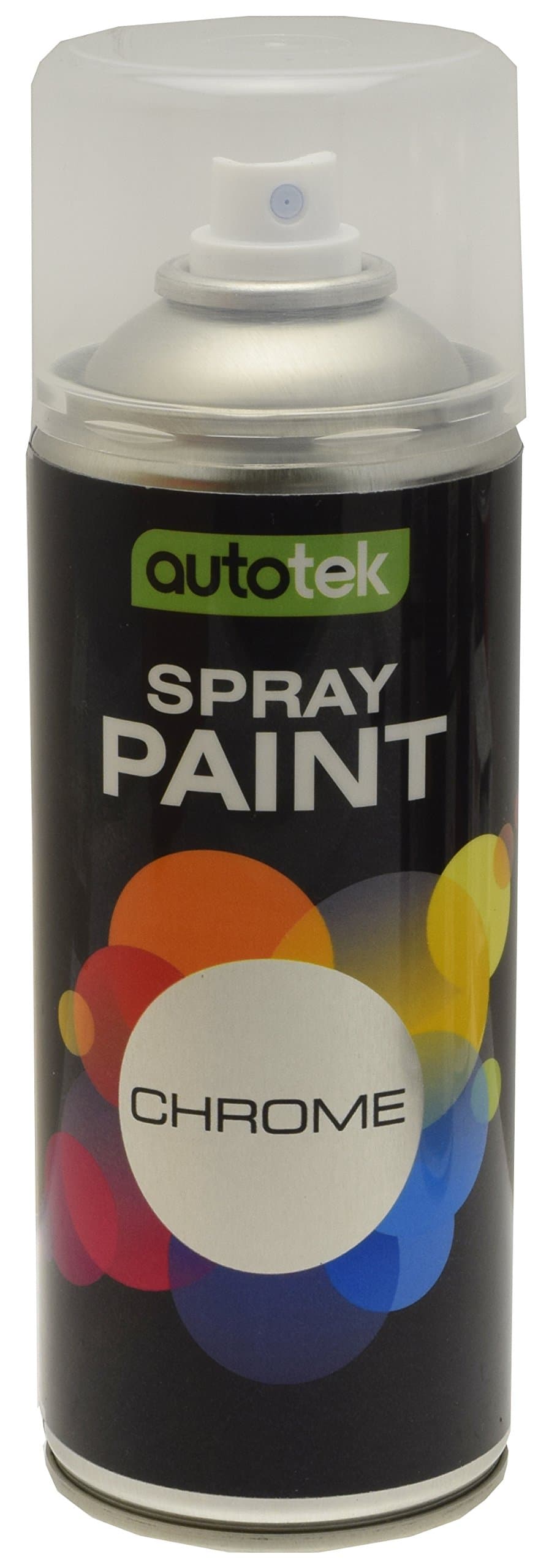 Autotek ATOOCHR400 Aerosol Paint, 400 ml, Chrome