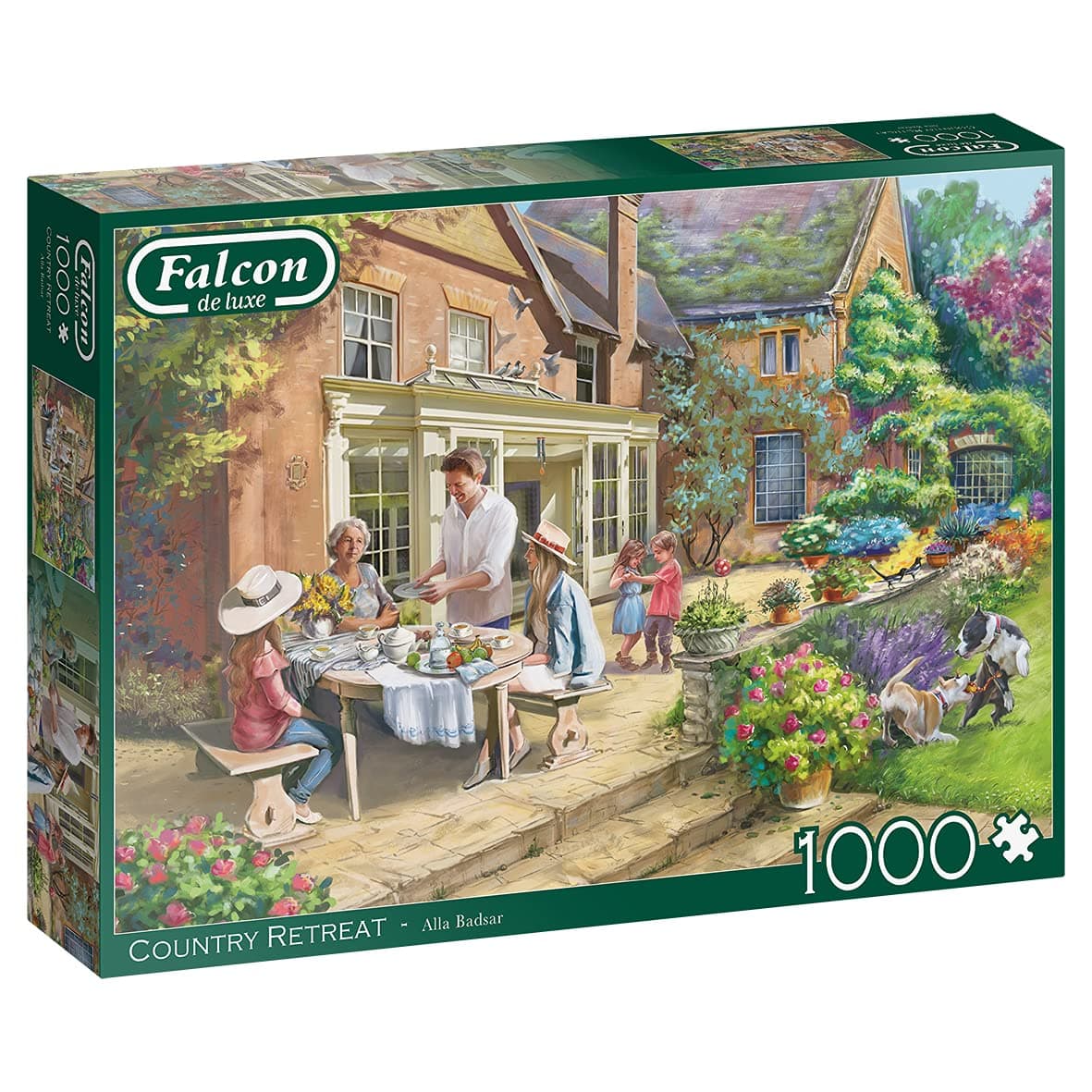 Jumbo, Falcon de luxe - Country House Retreat, Jigsaw Puzzles for Adults, 1,000 piece