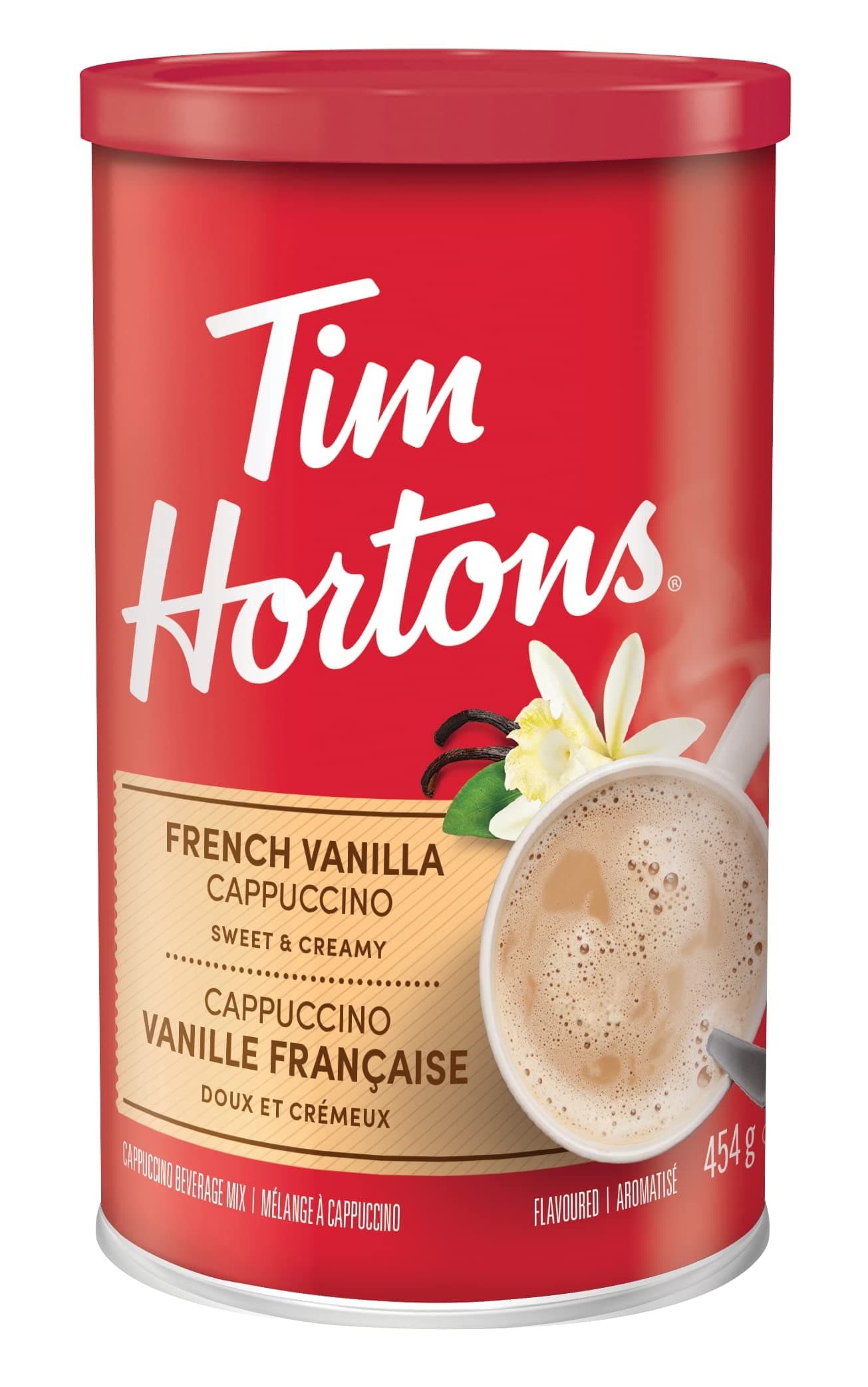 Instant Cappuccino, French Vanilla, 16 Ounce