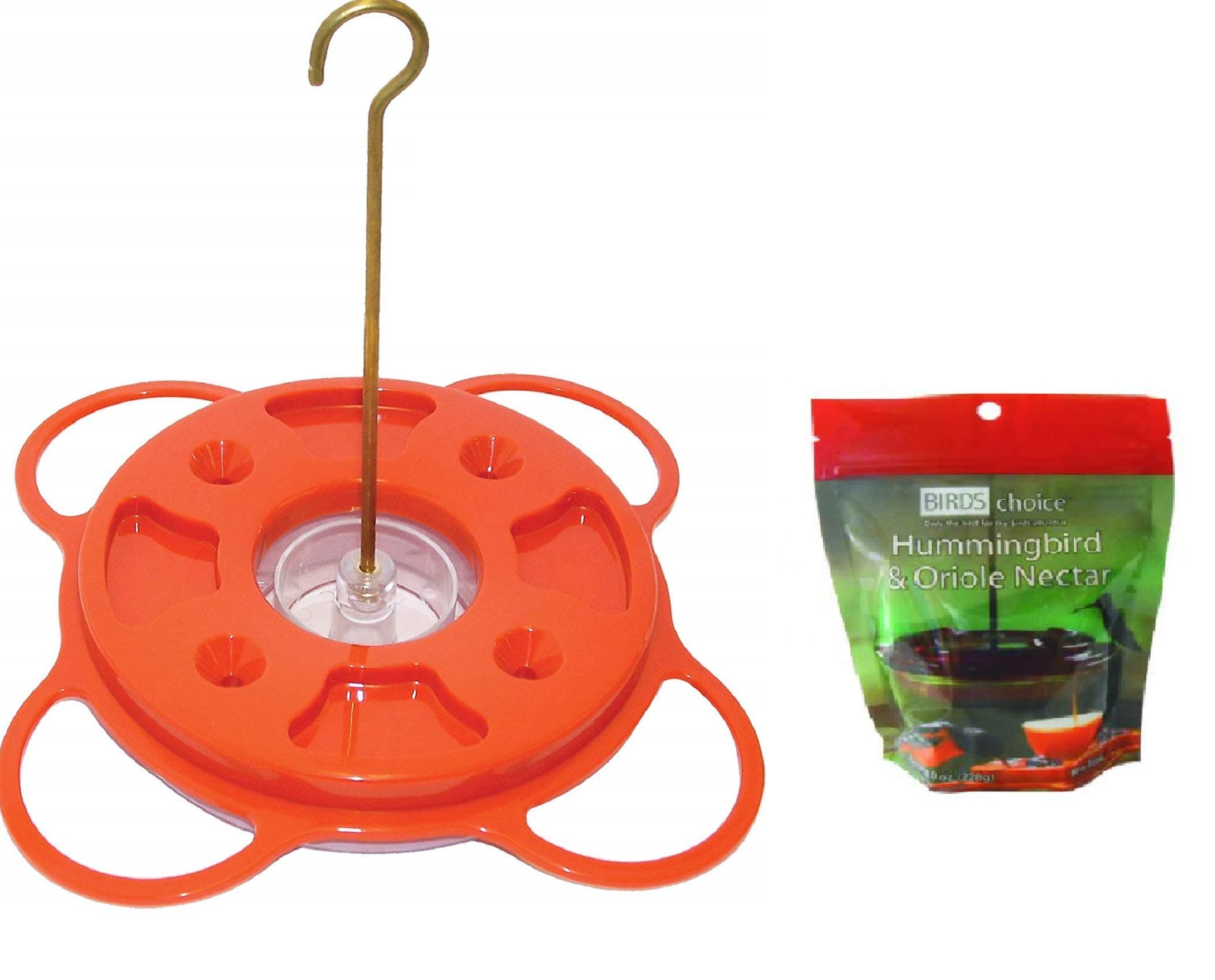 Naturesroom Oriole Feeder for Outdoors, Orange Jelly Feeder Kit Includes(Feeder with Nectar)
