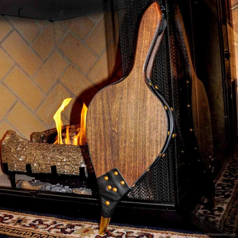 Large Twin Valve Bellow - Walnut