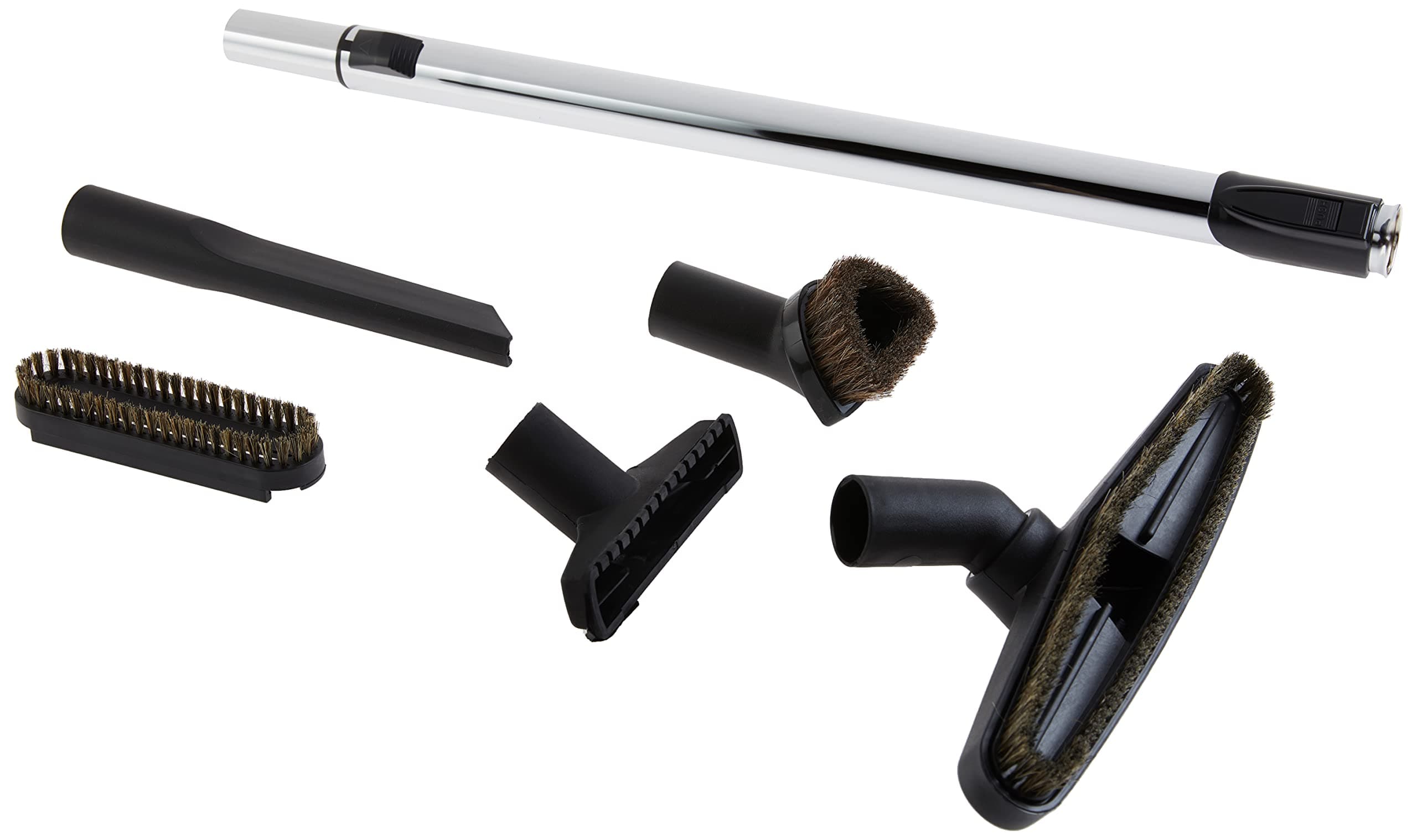 Cen-Tec Systems93796 Premium Vacuum Attachment Kit with Telescoping Wand, Black