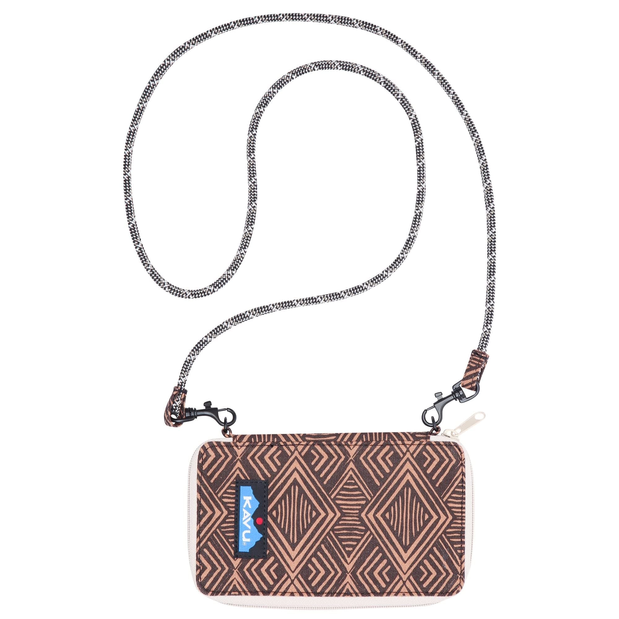 KAVUGo Time Bi-Fold Crossbody Wallet with Rope Strap