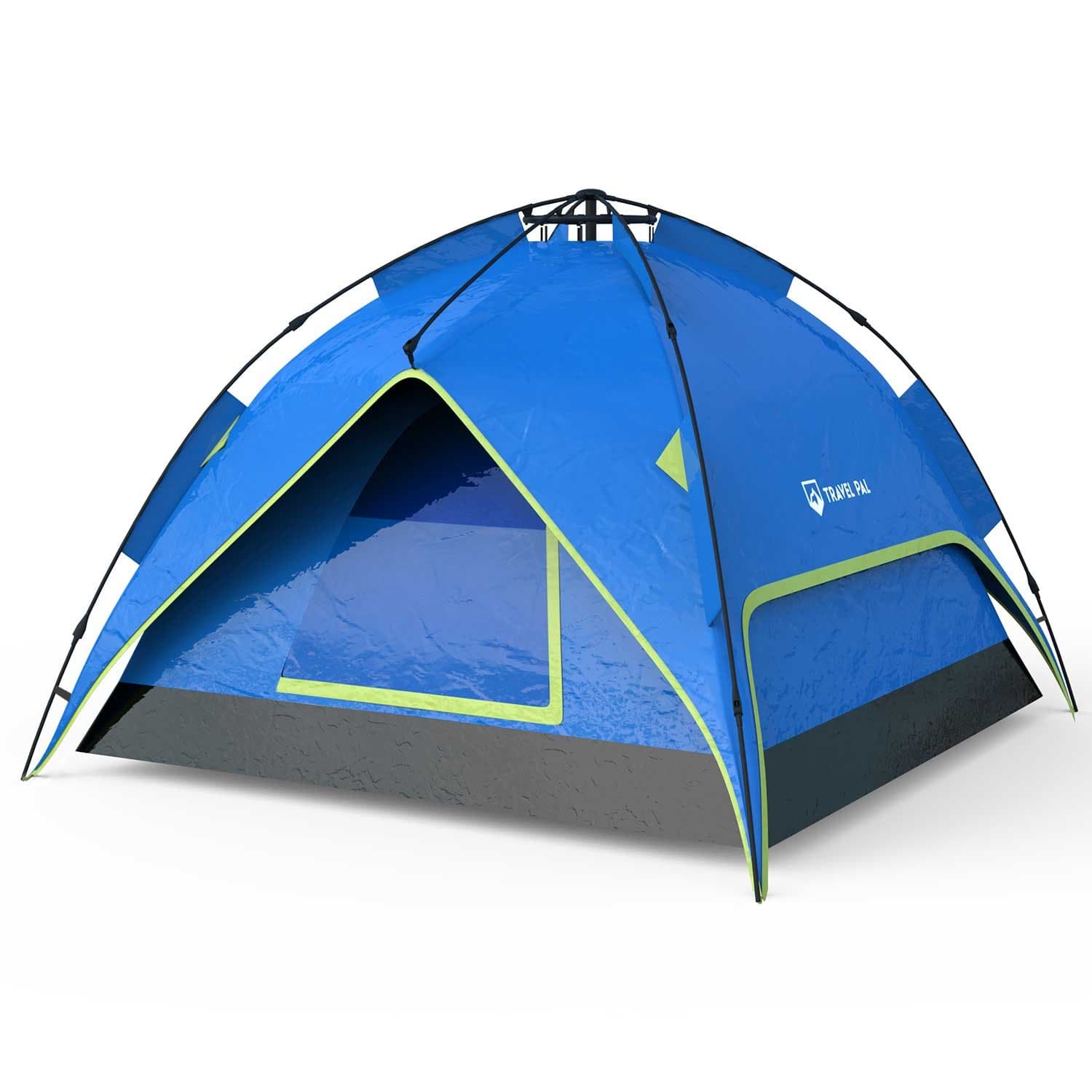 Travelpal Quinta 60 Seconds Quick Tent Top Quality Tent 3 Person Tent 190T Polyester 3000 mm Hydrostatic Head Fiber Glass