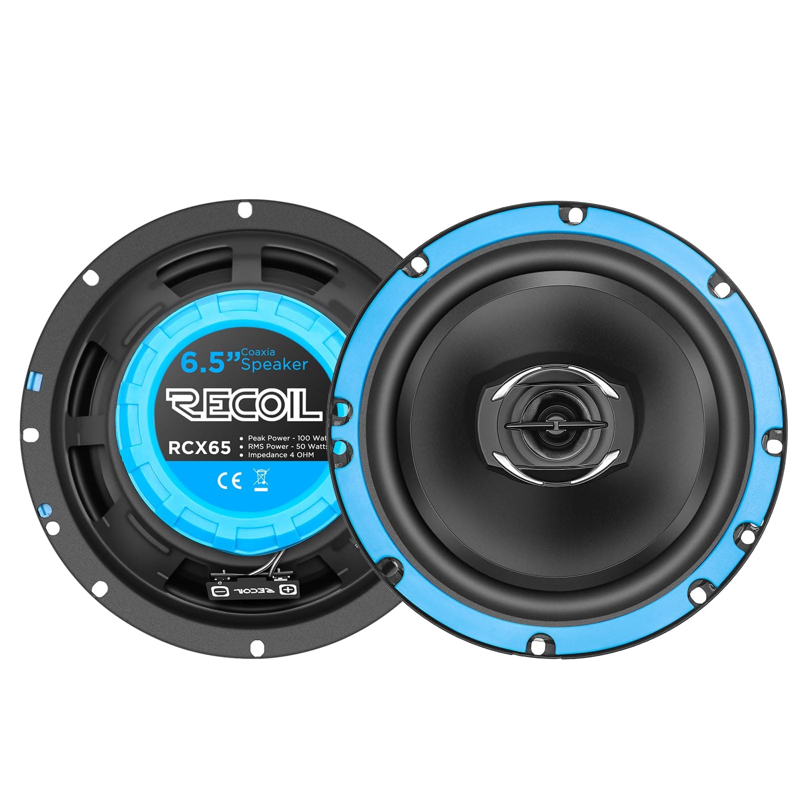 RCX65 Echo Series 6.5-Inch Car Audio Coaxial Speaker System