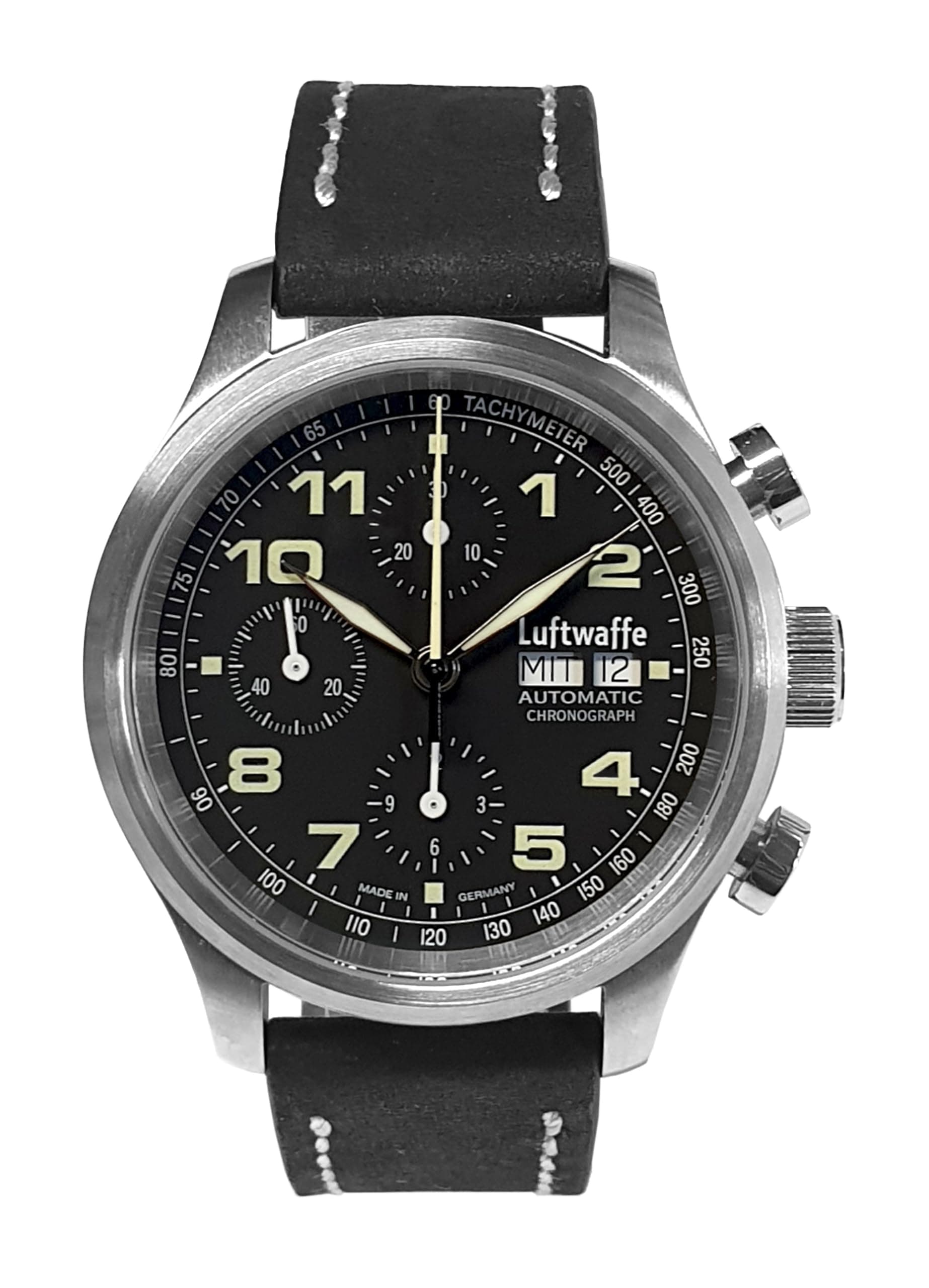 Luftwaffe Pilot Watch German Automatic Chronograph
