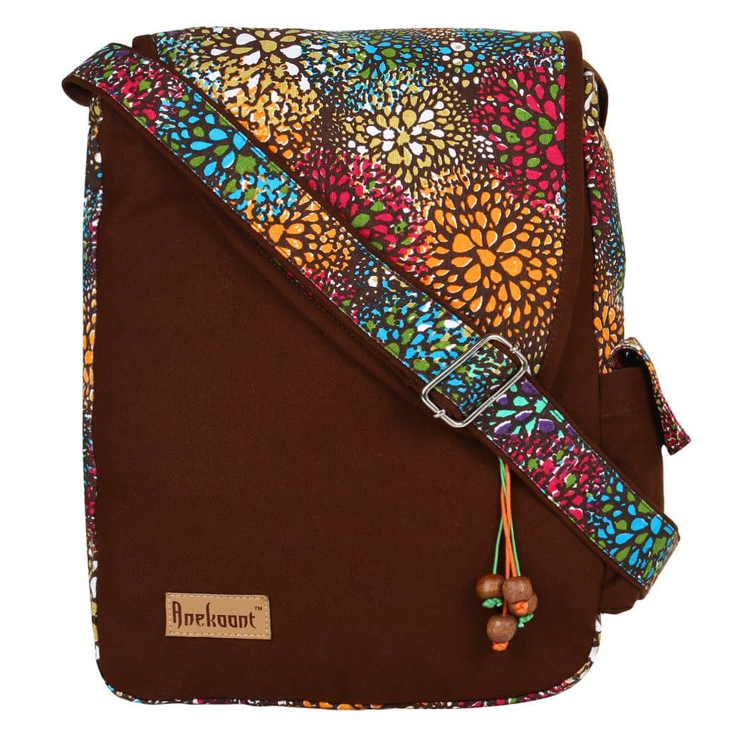 AnekaantWhimsical Canvas Sling Bag
