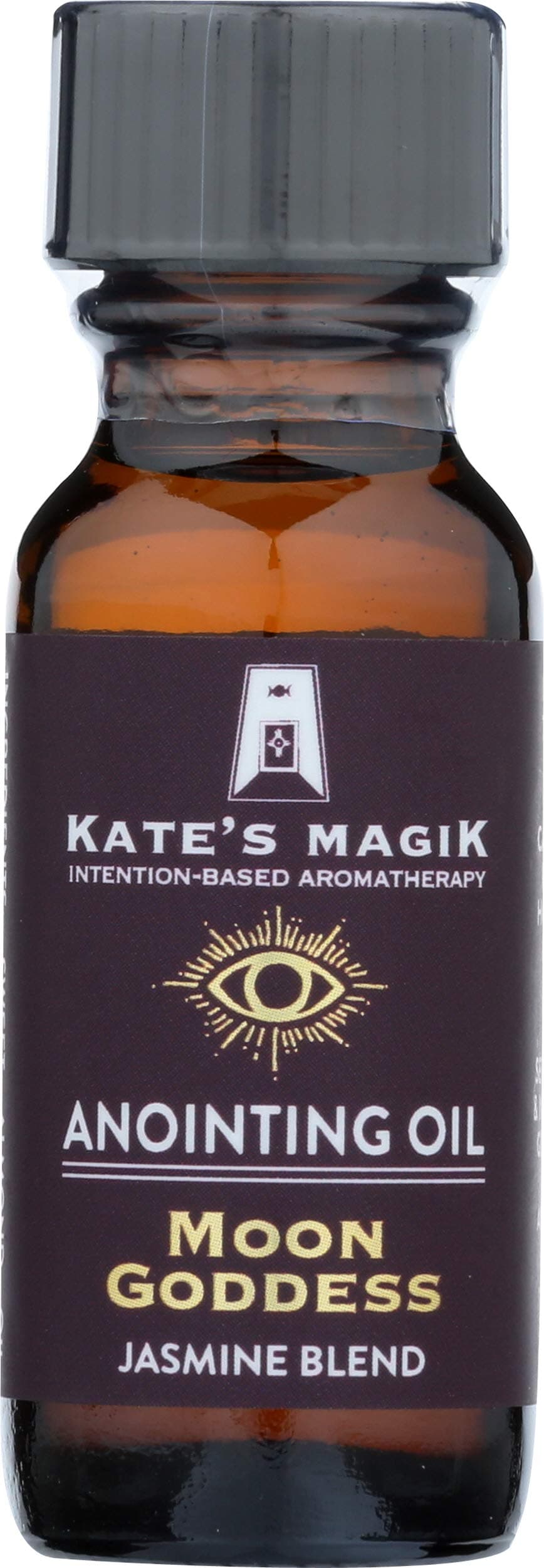 Moon Goddess Anointing Oil 100% Pure Essential Oil Jasmine Blend Uplifiting and Yet Calming and Sensual for Heart and Sacral Chakras