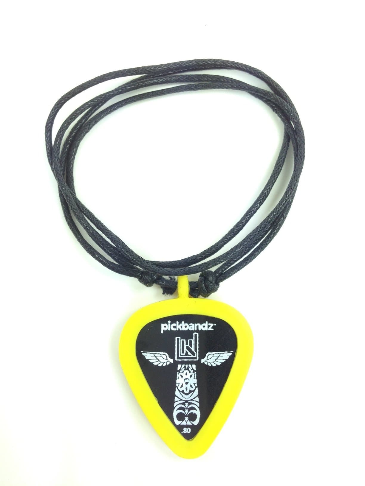 Pickbandz Necklace - Mellow Yellow - Guitar Pick Plectrum Holder
