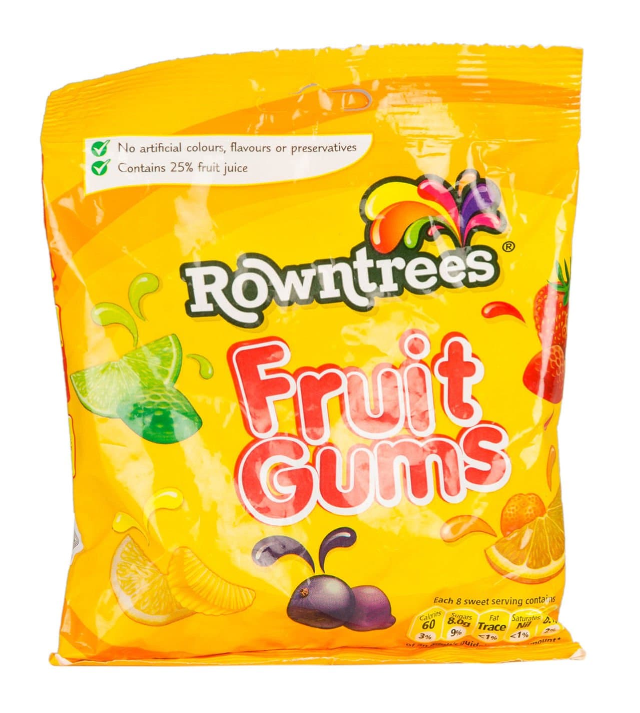 Nestle Fruit Gums Bag 150 Gram