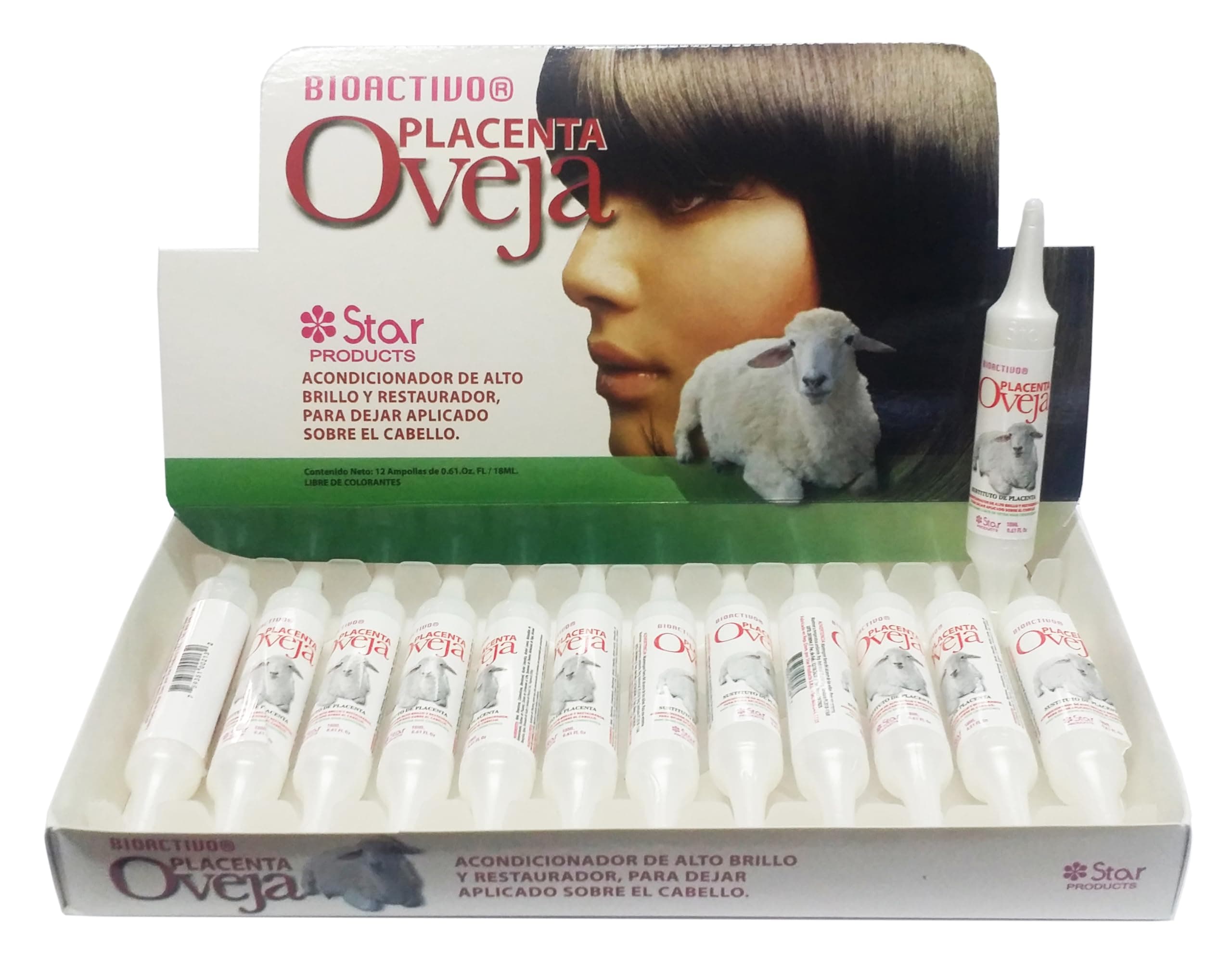 Purified Placenta Sheep Leave in Hair Conditioner 12 Applications