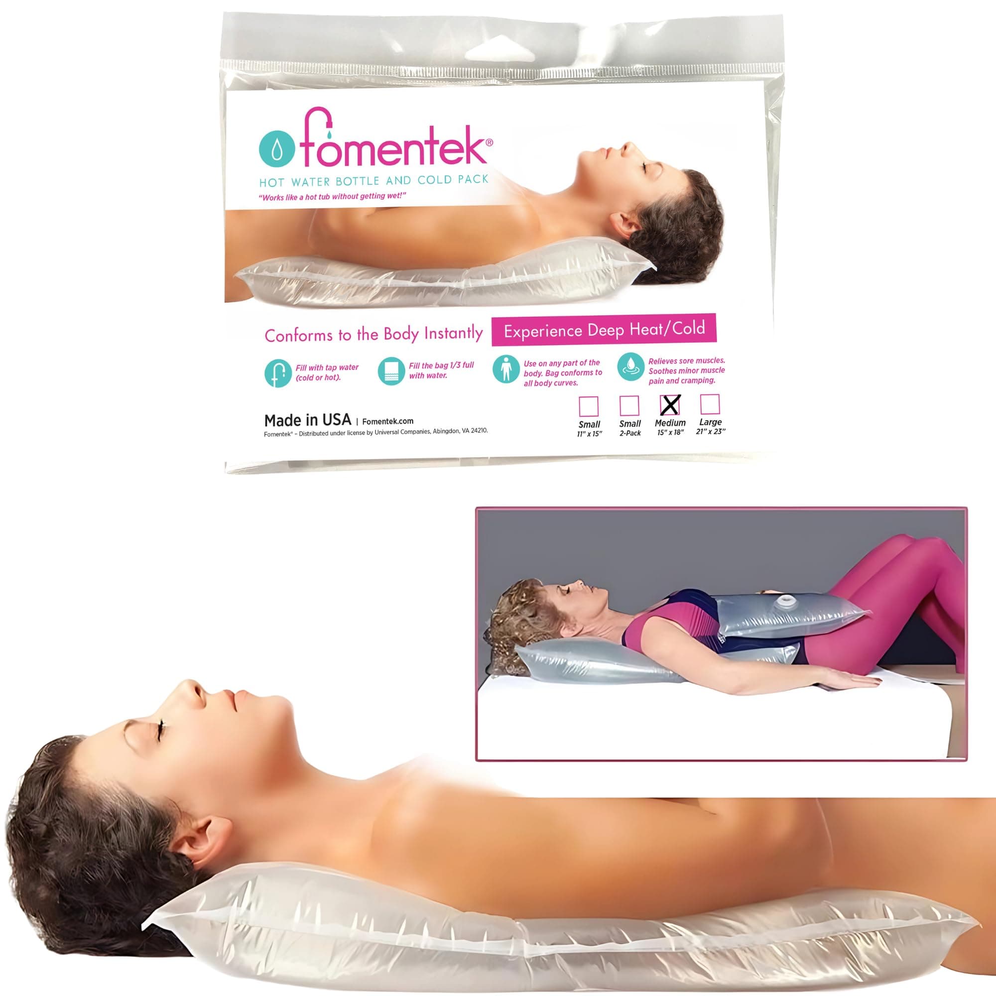 Fomentek Medium Hot / Cold Water Bag