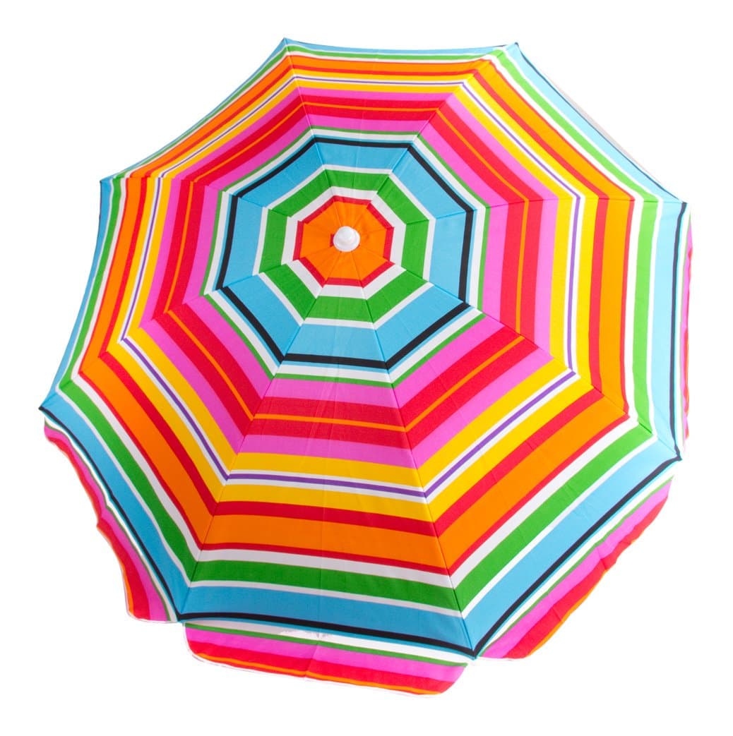 RAINDEER New 2022 Cloudnine 80" Beach Umbrella with Tilt and Carrying Bag SPF 40+ Super Strong Ribs