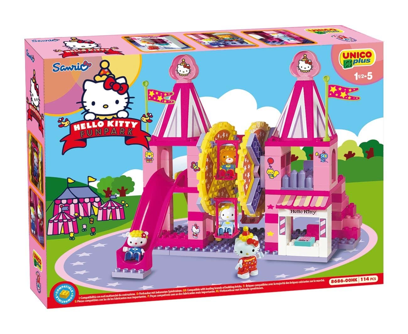 Unicoplus 8686-00HK Hello Kitty Fun Park Wheel