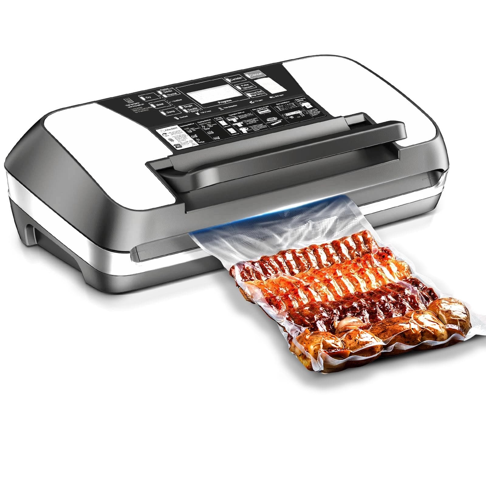 95kpa Vacuum Sealer Machine silver
