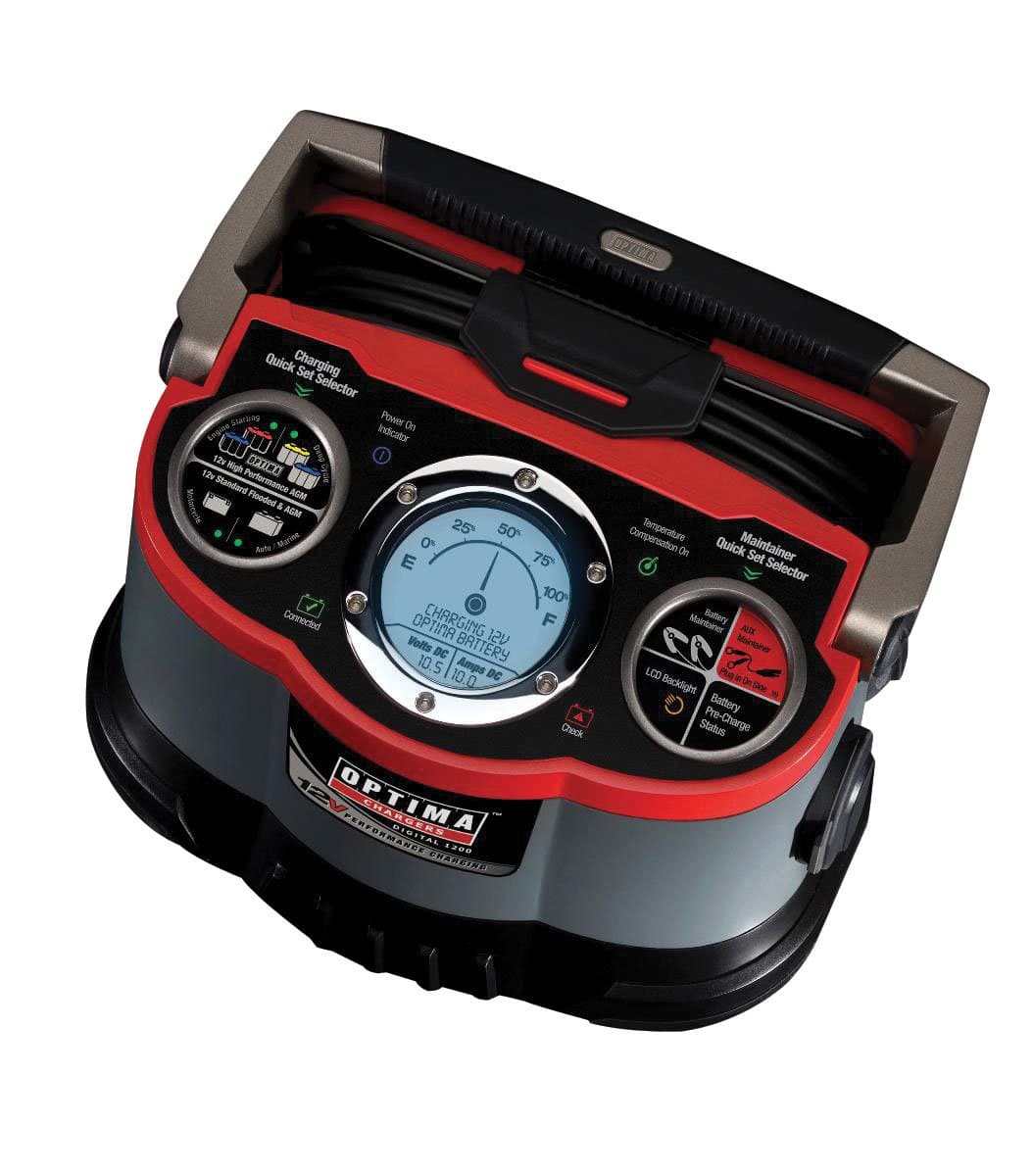 Optima Digital 1200 12V Performance Battery Charger and Maintainer - 150-33508