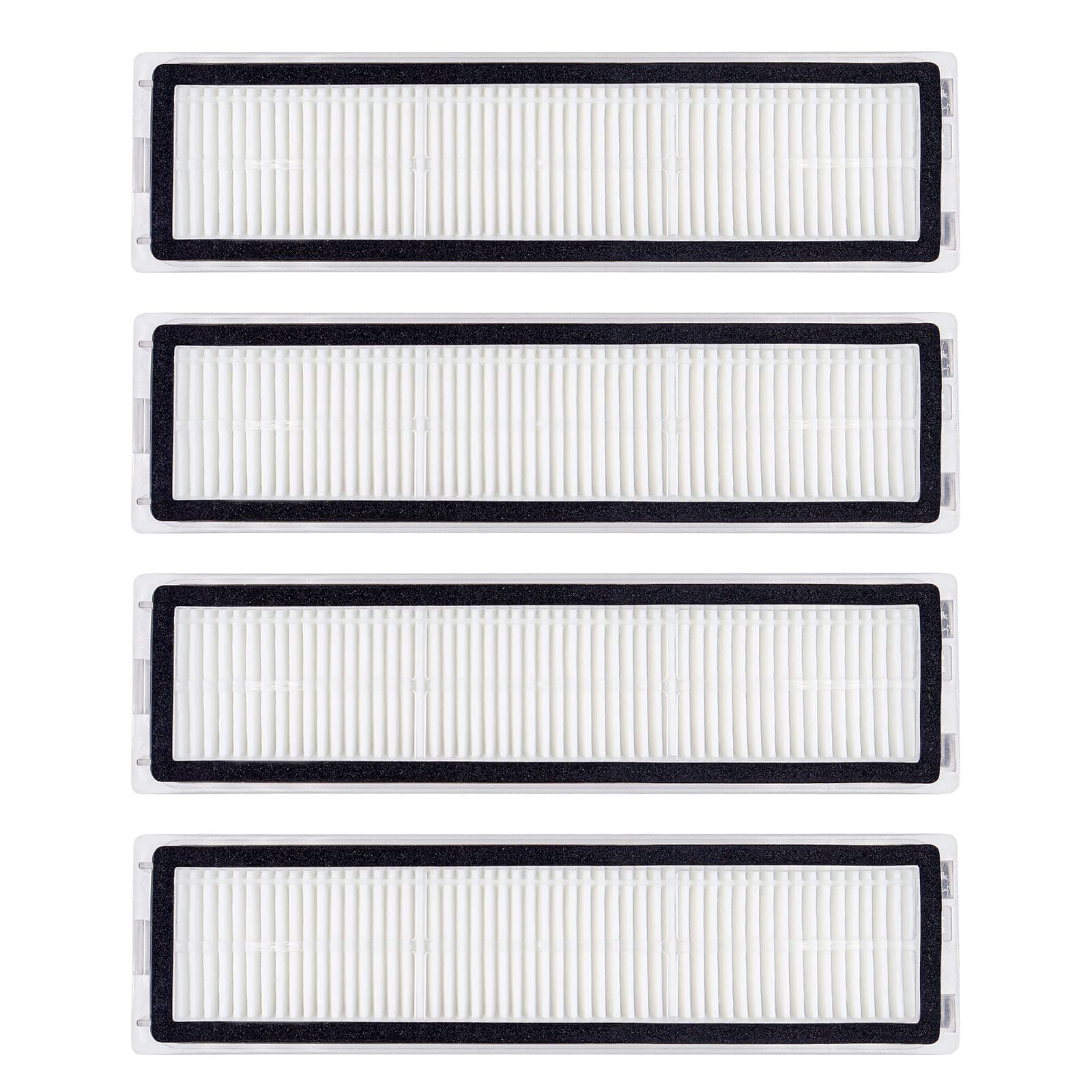 4 Pcs HEPA Filters Replacement Part for Mova L600, for Dreame L10 PRO / D9 / D9 PRO / D9 MAX/ D9 Max Gen2 Robot Vacuum Cleaner, Robot Dust Filter Accessories