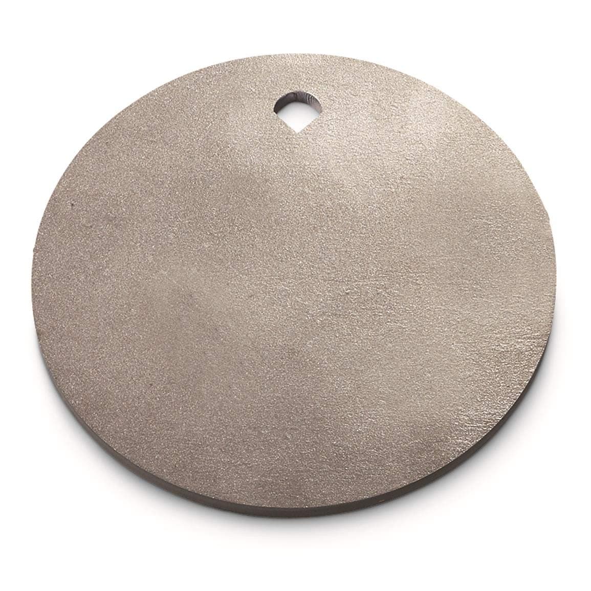 AR500 Hardened Steel Plate Round Shooting Target, 3/8" Thick, 10