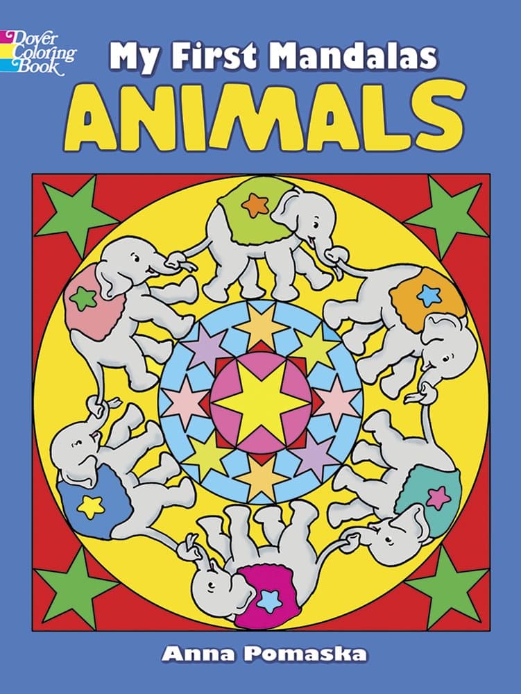 My First Mandalas--Animals Coloring Book (Dover Mandala Coloring Books)