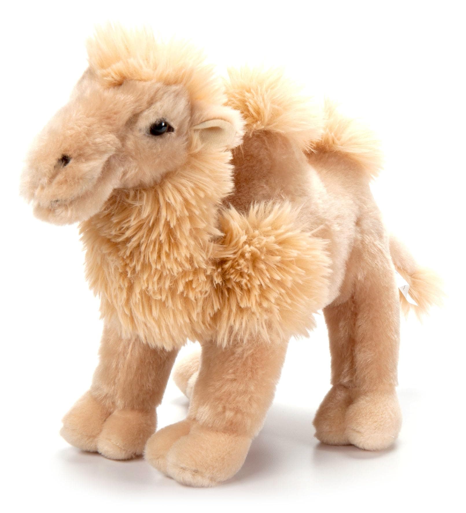 The Petting Zoo Bactrian Camel Stuffed Animal Plushie, Gifts for Kids, Wild Onez Wildlife African Animals, Camel Plush Toy, 12 inches