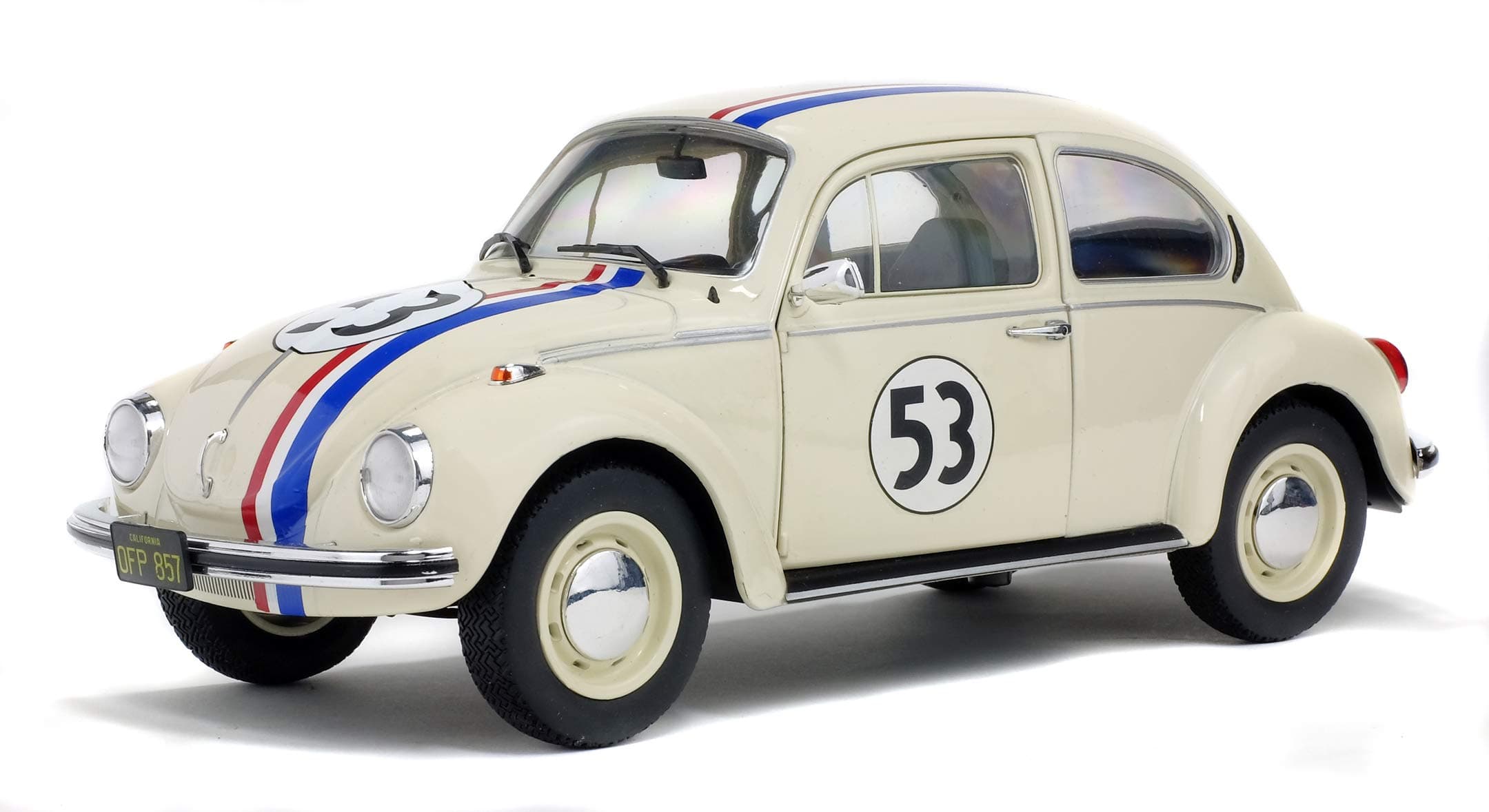 Solido 1:18 Volkswagen Beetle 1303 Racer “53” – Beige (1973)