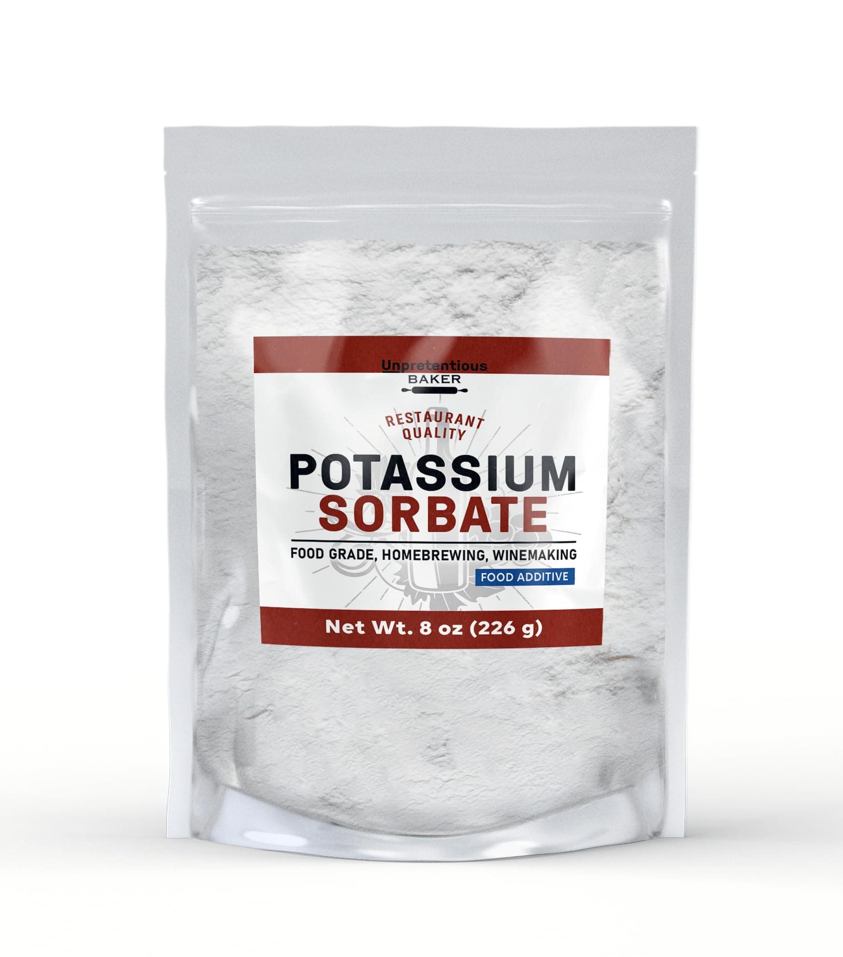 Potassium Sorbate, 8 oz, Additive & Preservative, Winemaking, Homebrewing