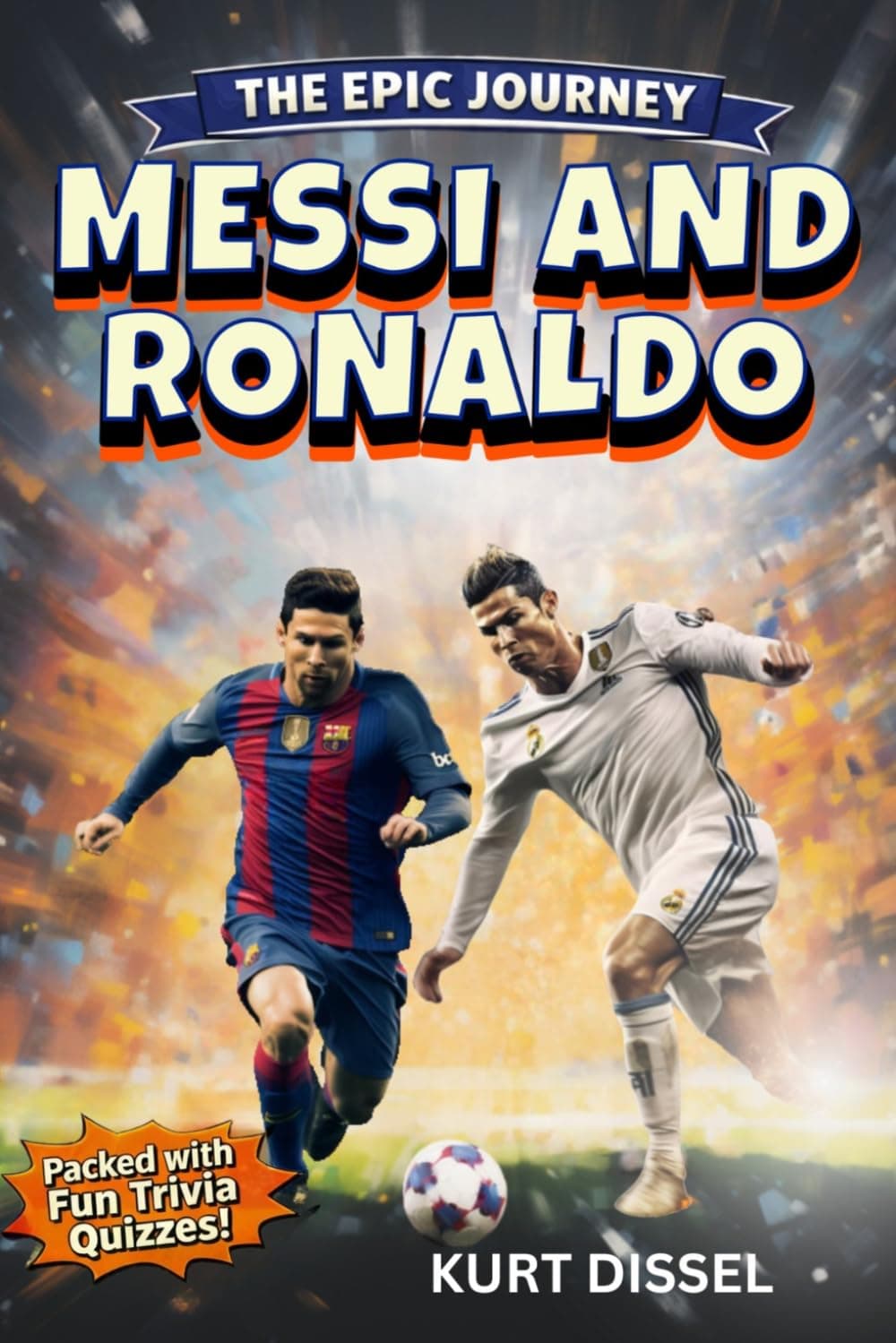 Soccer Books for Kids 8-12 - The Epic Journey of Lionel Messi and Cristiano Ronaldo: The tales of two amazing legends