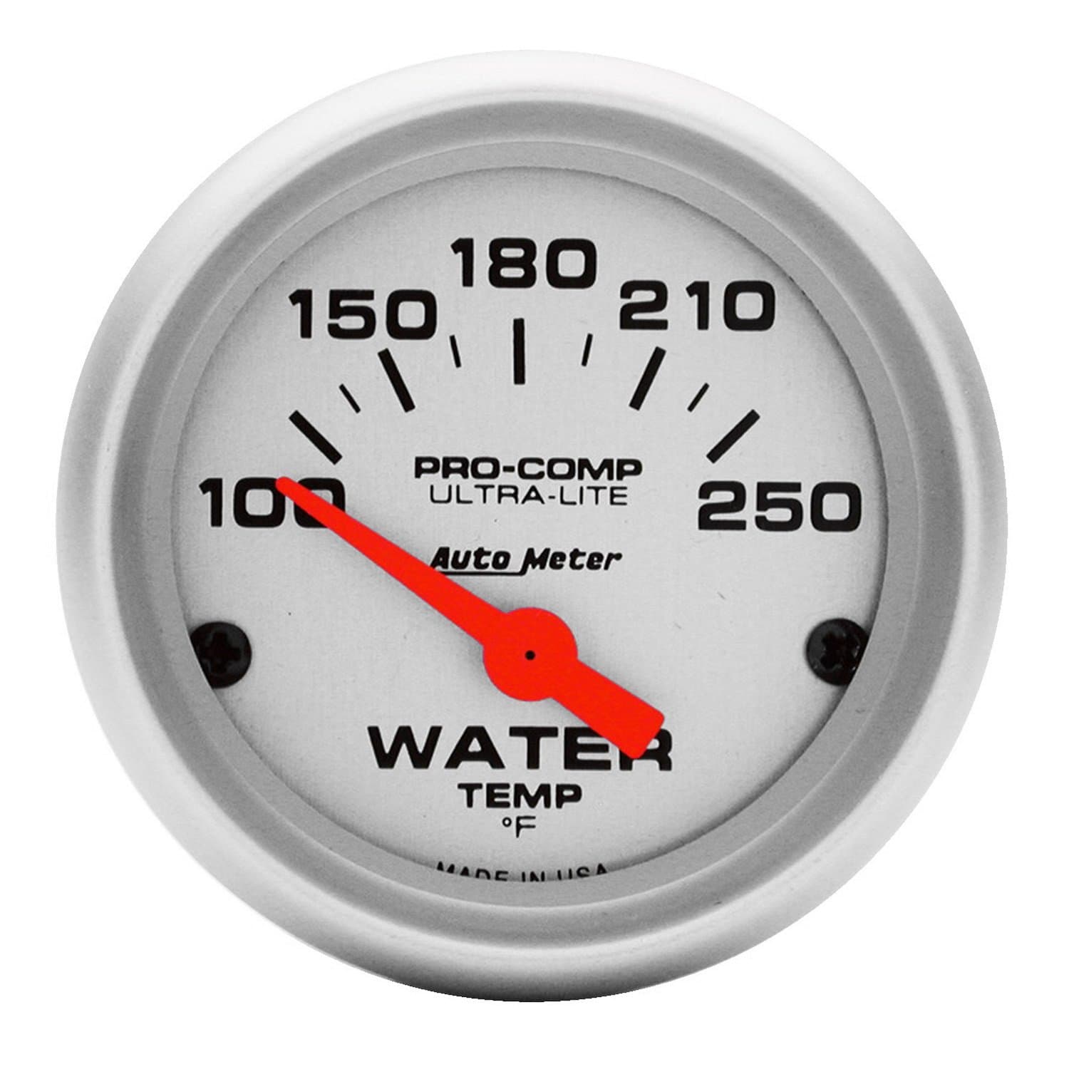 4337 Ultra-Lite Electric Water Temperature Gauge