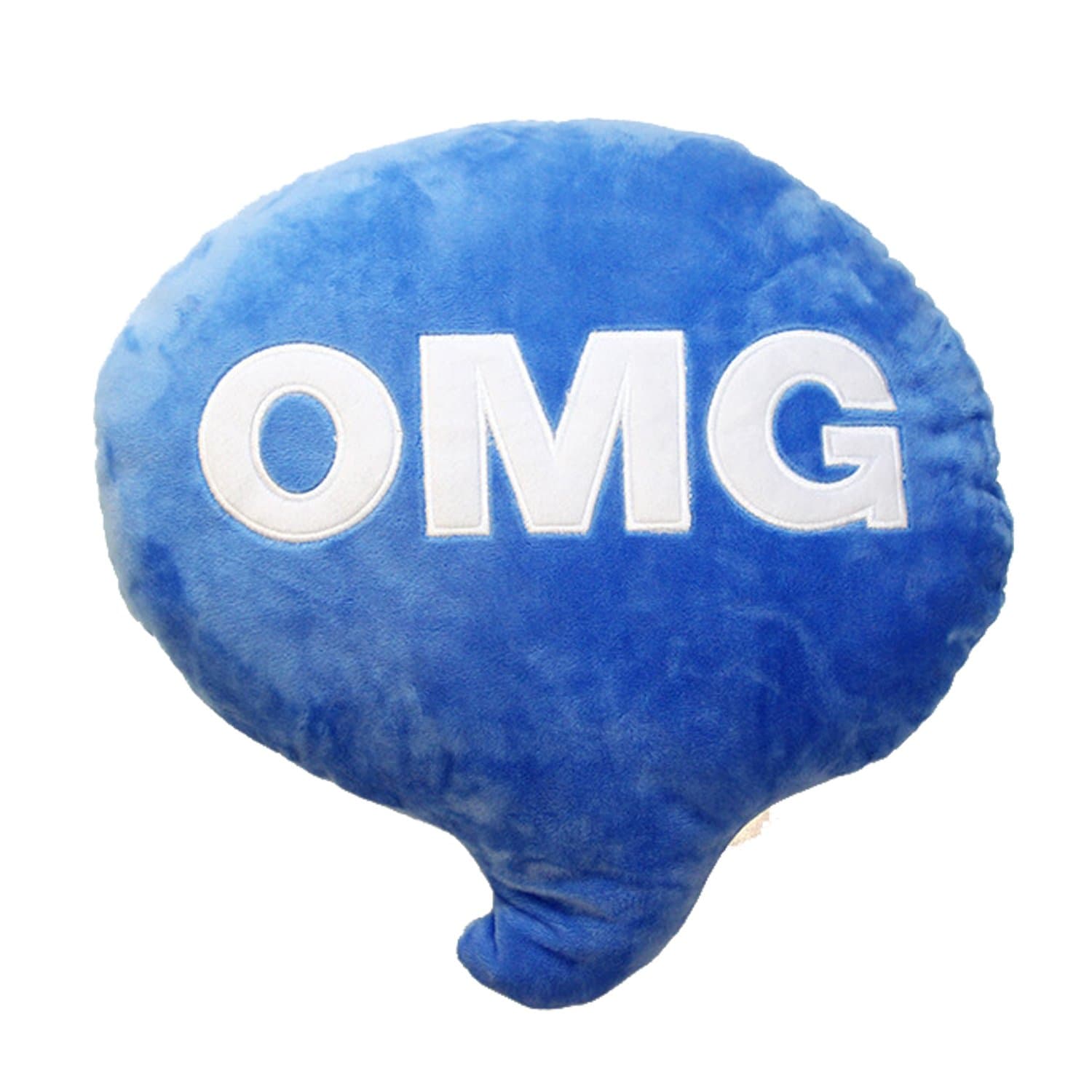 KSBRO Emoji Letter Language OMG LOL Emotion Stuffed Plush Cushion Throw Pillow Decorative Pillow Birthday Christmas Gift (OMG)