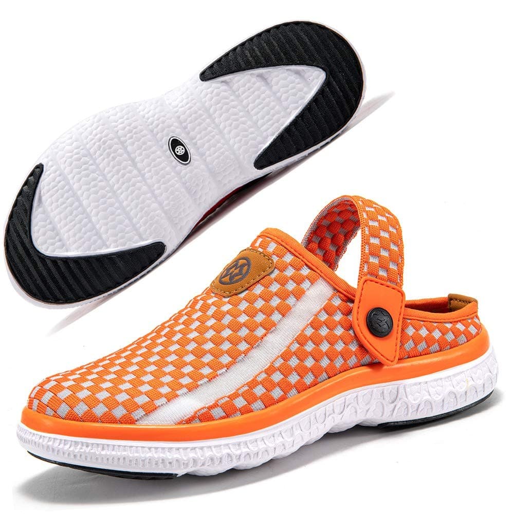 GaatpotMen Women Mesh Slippers Garden Clogs Summer Beach Sandals Slipper Shoes Breathable Size 36-48