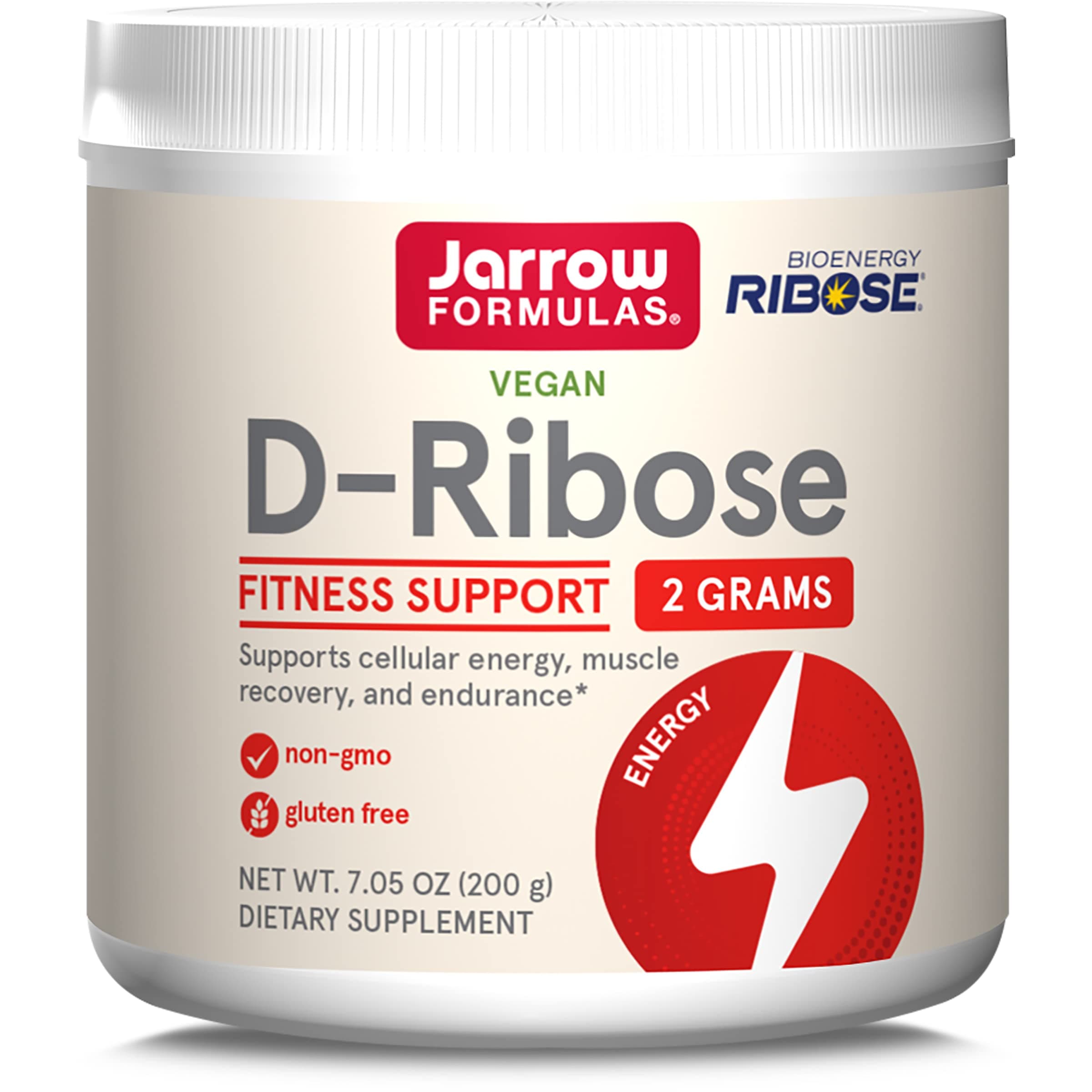 Jarrow Formulas, D-Ribose Powder, 200 g