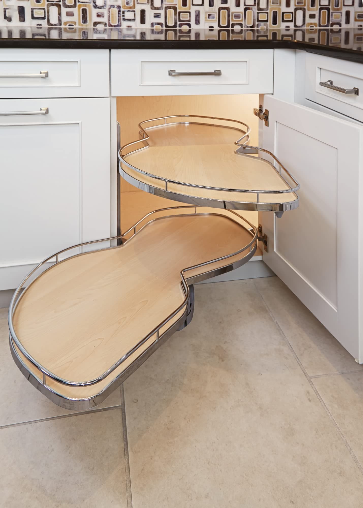 Kessebohmer 2502650005 Set LeMans ll, 600mm-swivels Left Handed Arena Plus 1 Each