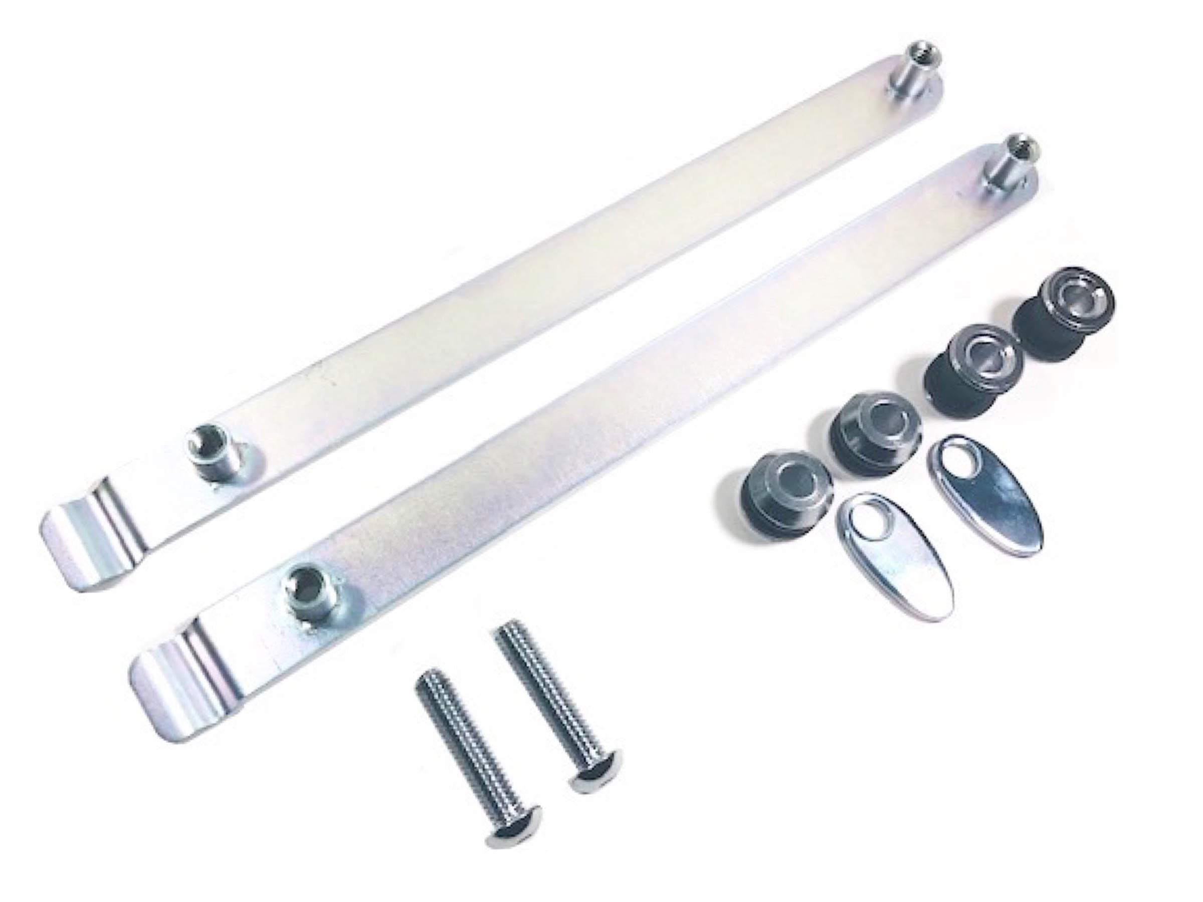 Quick Release Docking Hardware Kit for Harley Davidson Dyna Detachable Passenger Sissy Bar Backrest Models Like Street Bob Low Rider FXDL Super Glide Custom FXDC 2006-2017 ref H D Detachables 53961-06