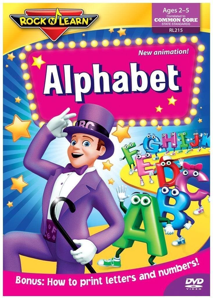 Rock N Learn: Alphabet [DVD] [Import]