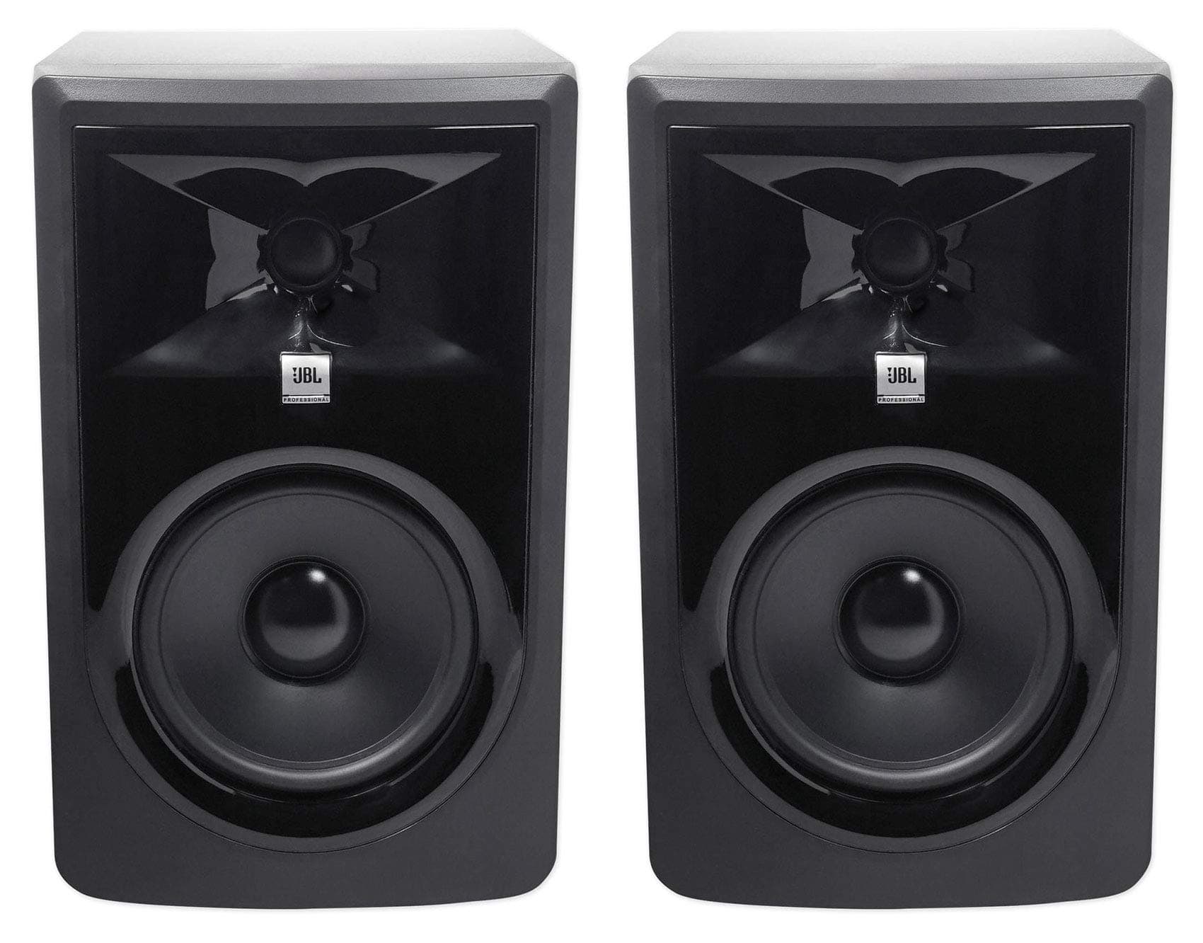 (2) 306PMKII 6" Powered Studio Reference Monitor Monitoring Speakers