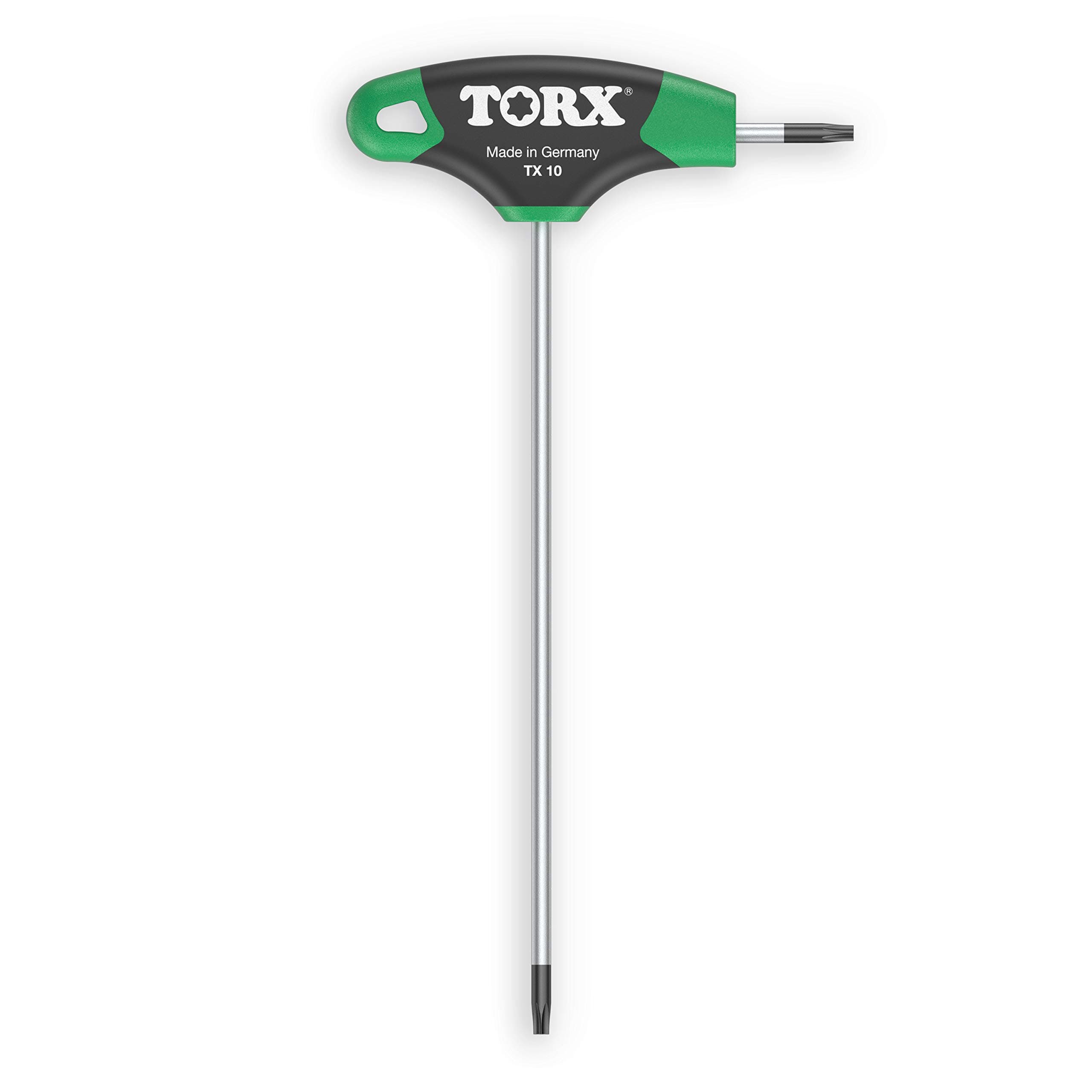 TORX70495 T-Handle Screwdriver TX10, with Duplex Grip — Made in Germany
