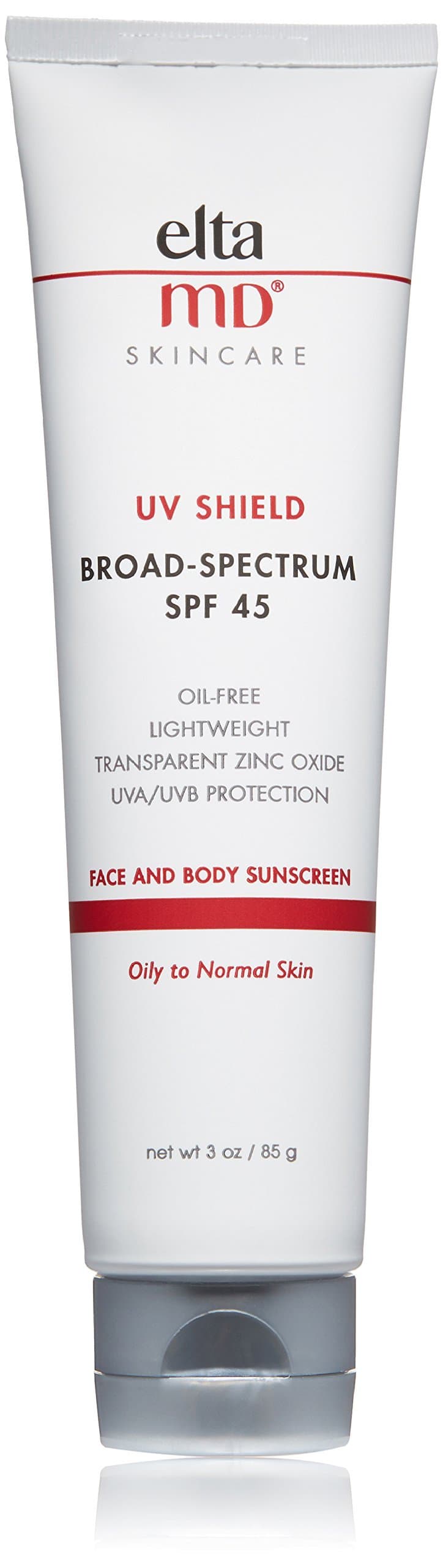 ELTA MD UV Shield Broad-Spectrum SPF 45 Oil-free Mineral-Based Zinc Oxide Formula Facial Sunscreen (3.0oz)