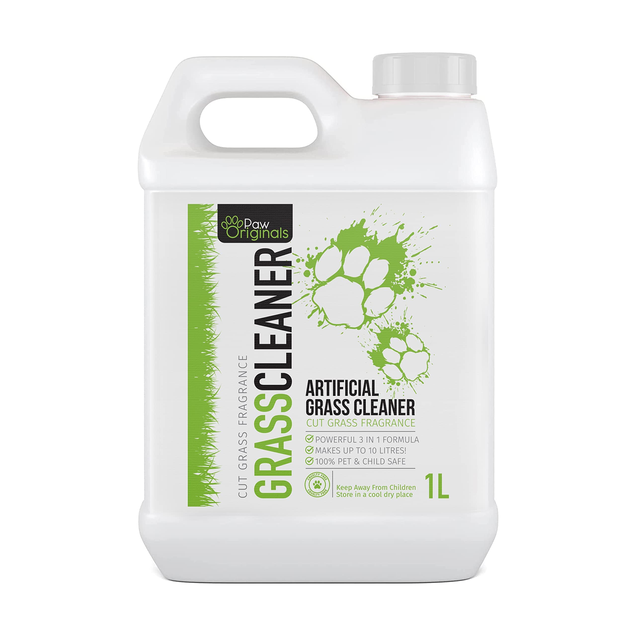 Artificial Grass Cleaner For Dogs & Pet Friendly 3 In 1 | Super Concentrate Makes 10 Litres! | Disinfectant, Deodoriser, Urine Remover | Kills Moss & Algae | No Need To Rinse!