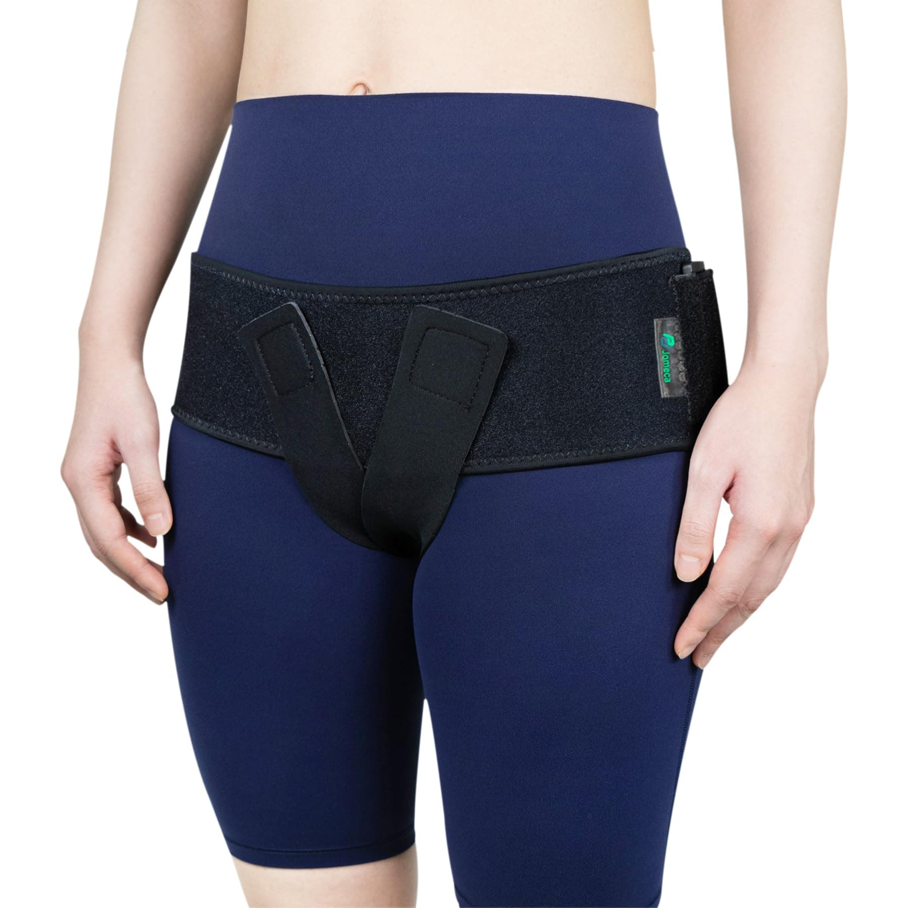 V-Sling Pelvic Support Belt for Pelvic Floor Support (Black)