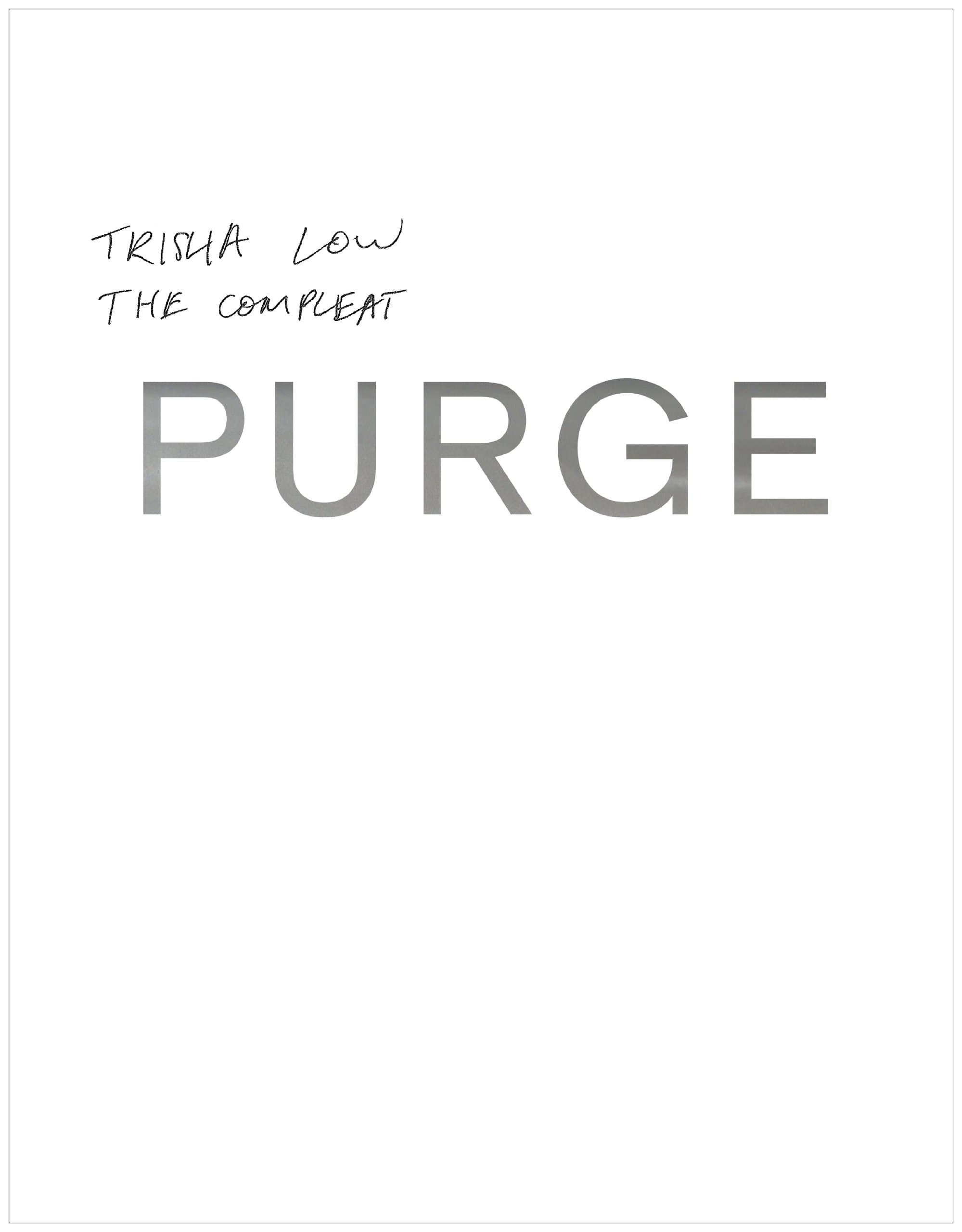 The Compleat Purge Paperback – October 15, 2013