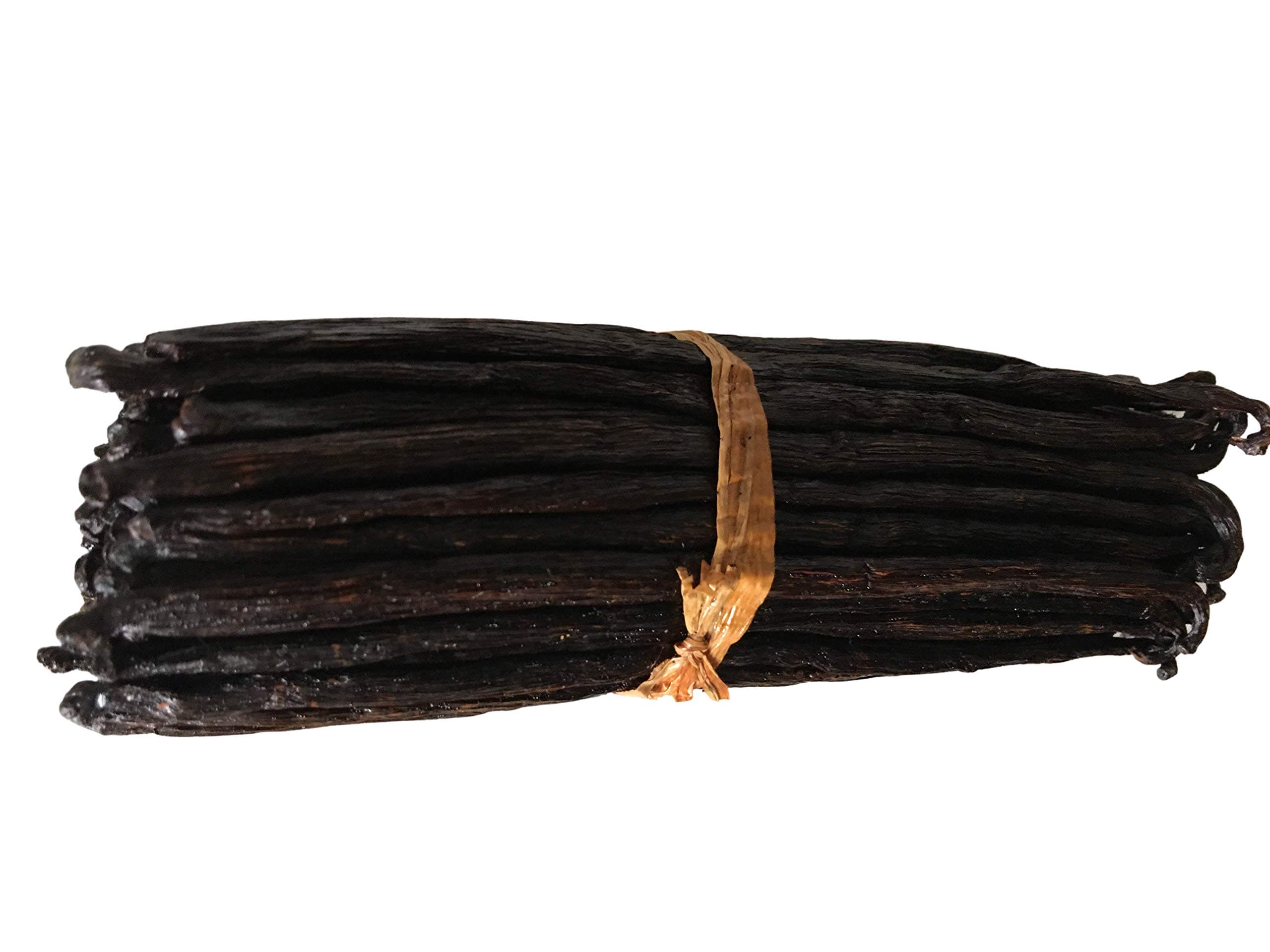 Madagascar Vanilla Beans Grade B for Extract (30ea) Bulk Bourbon Whole Non-GMO Pods by FITNCLEAN Vanilla