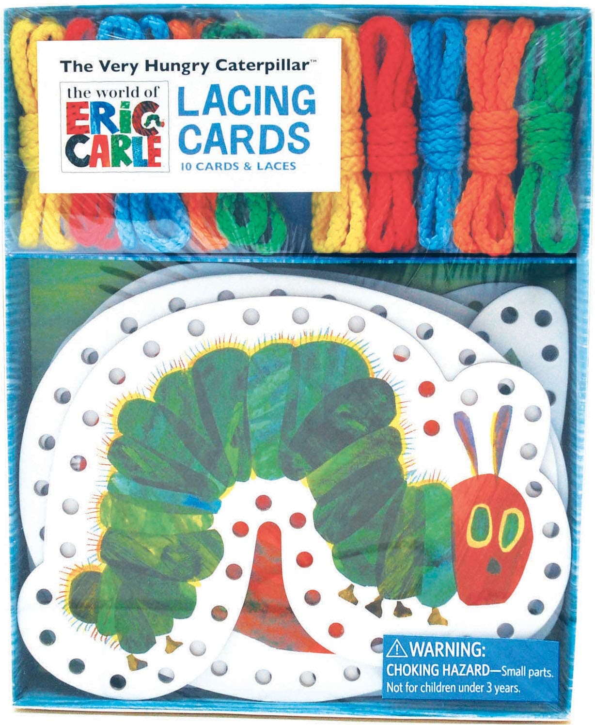 The World of Eric Carl: The Very Hungry Caterpillar Lacing Cards