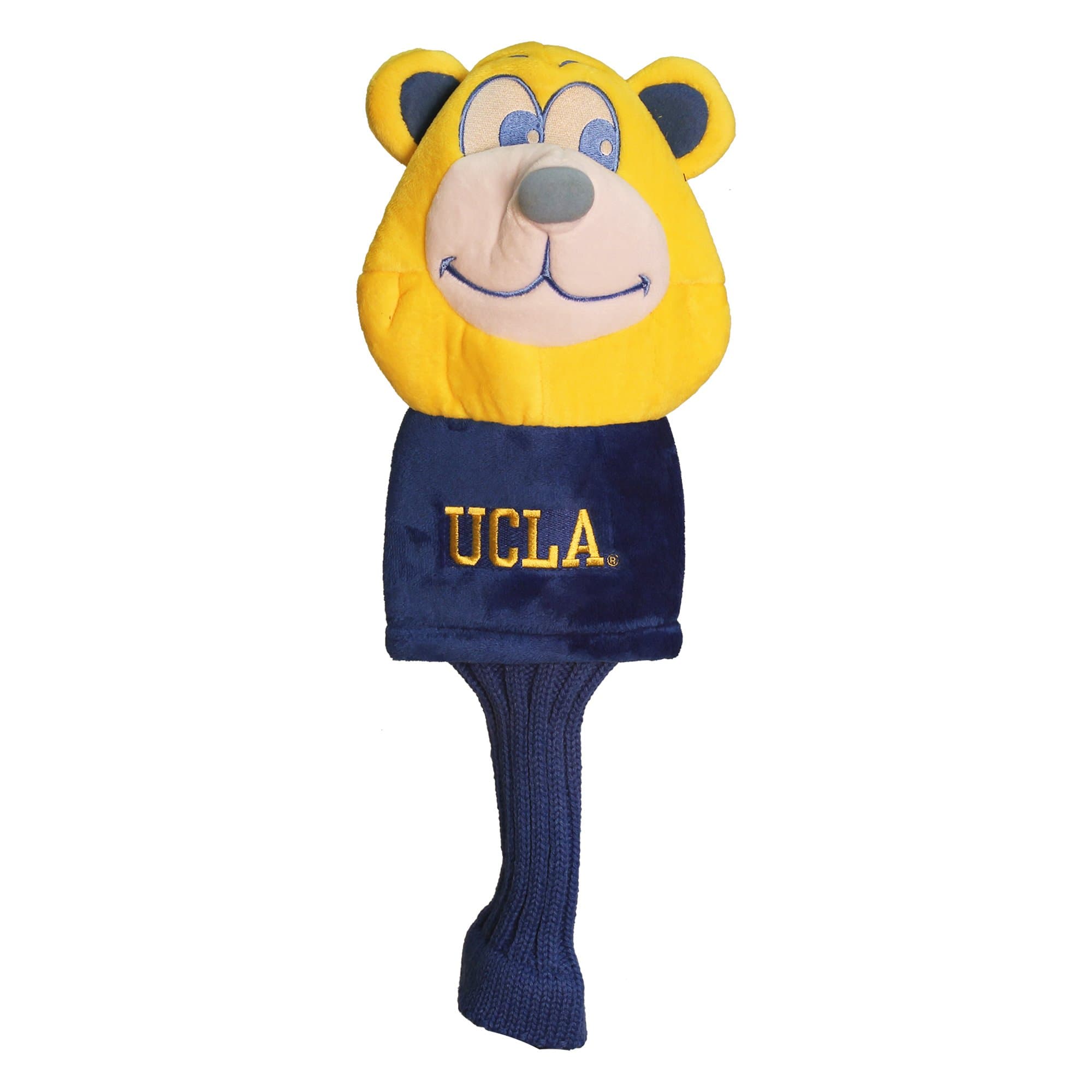 NCAA Mascot Golf Club Headcover, Fits most Oversized Drivers, Extra Long Sock for Shaft Protection, Officially Licensed Product