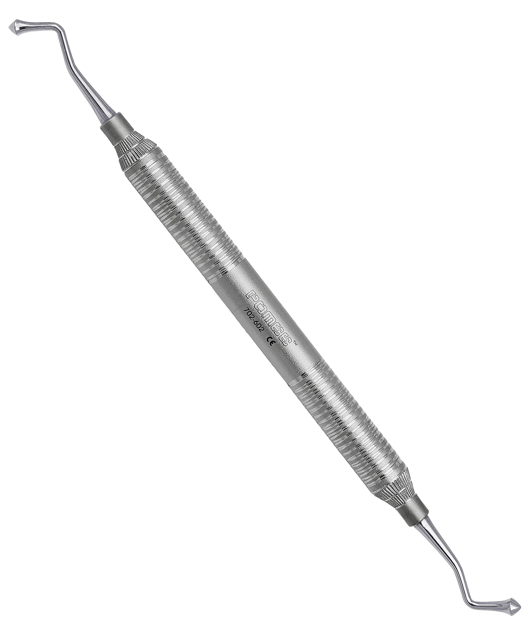 Pomee USA 702-602 Dental Acorn Burnisher #21D, Double-Ended (3.80mm & 4.50mm Tips), Ultra-Light, 9.5mm Hollow Handle, Composite & Amalgam Instrument for Detail Finishing & Polishing