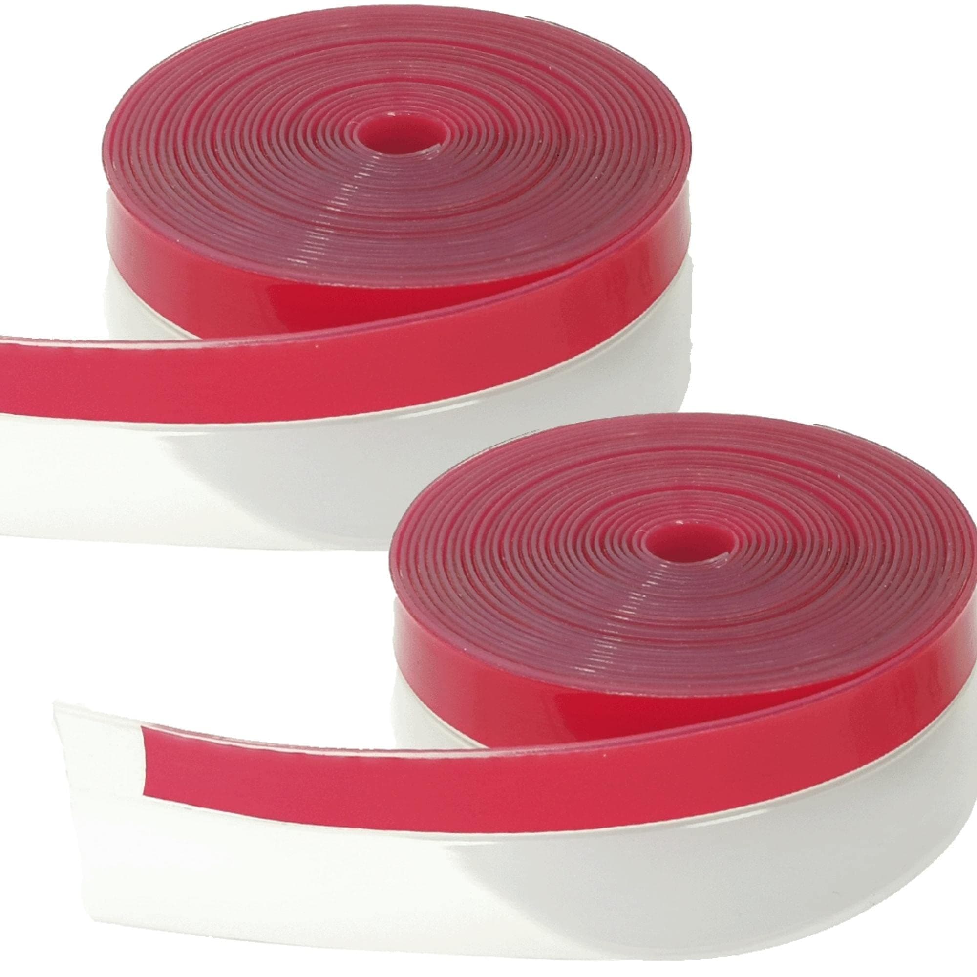 - Clear Weather Stripping Tape, Door Draft Seal Silicone Strip. Enhanced with Thicker Strip and Stronger Adhesive Tape Backing. (Transparent, 10M Total, 2 Packs)