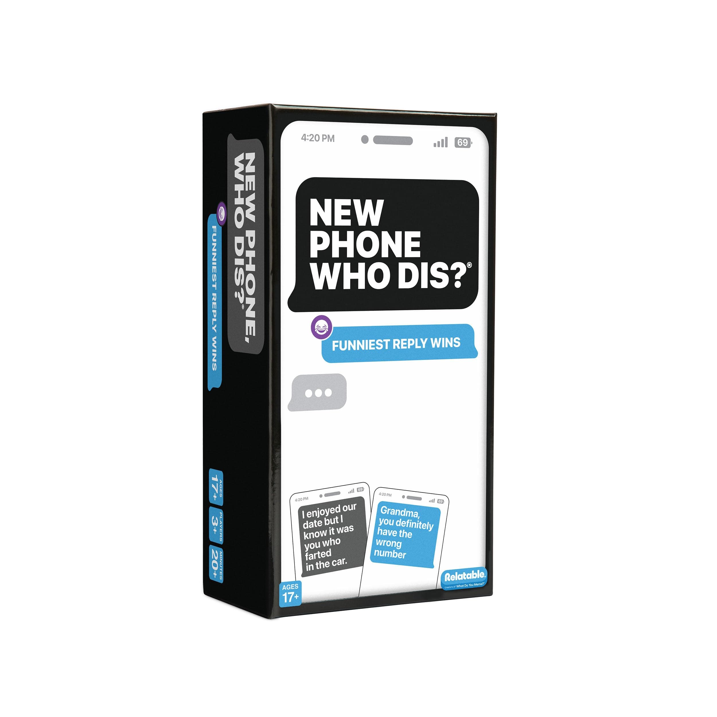 WHAT DO YOU MEME? New Phone|Who Dis?-For Adult Party Game|Pack of 1