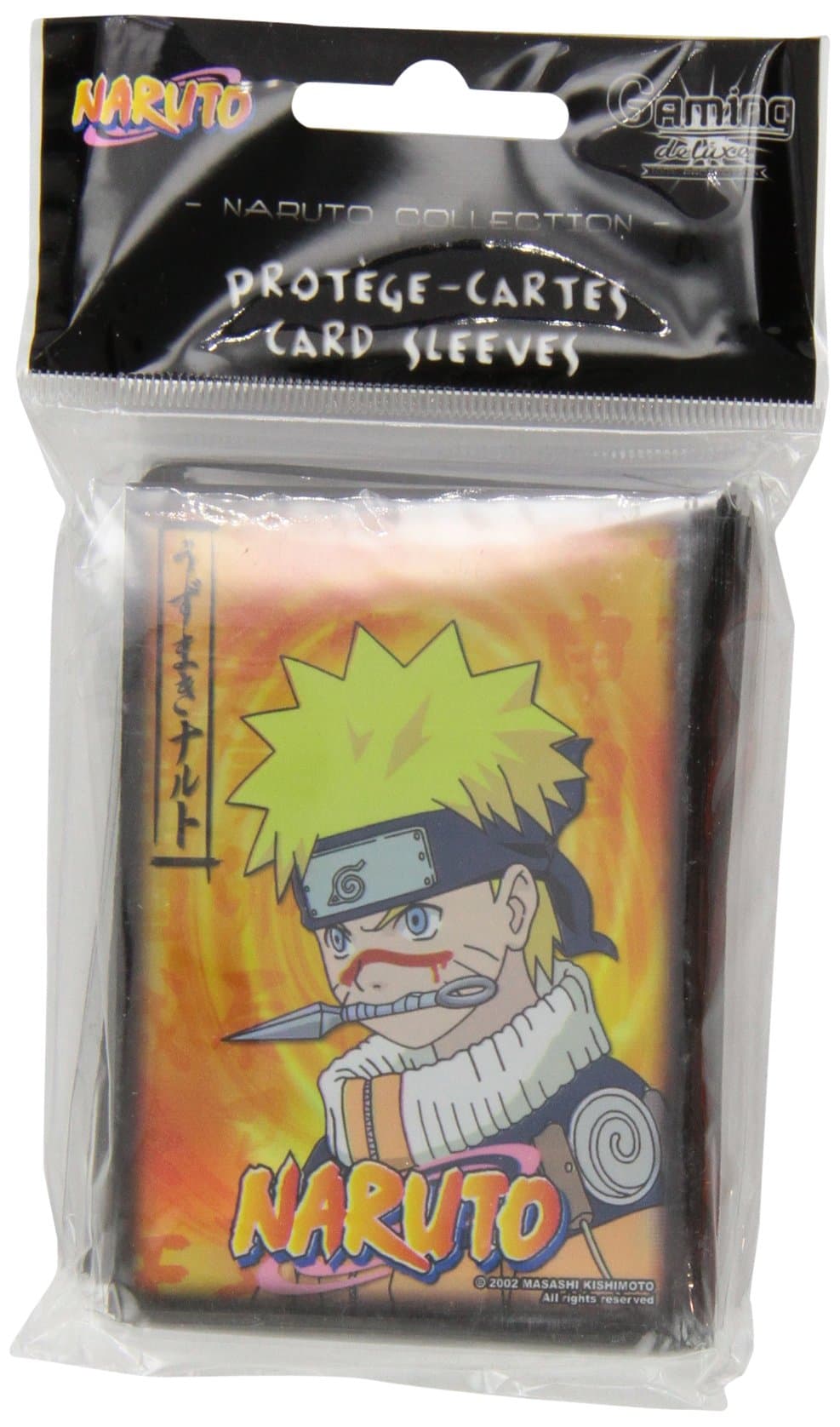 Gaming DeluxeACCNRT001 Abysse 50-Count Naruto Japanese Size Card Protector Sleeves