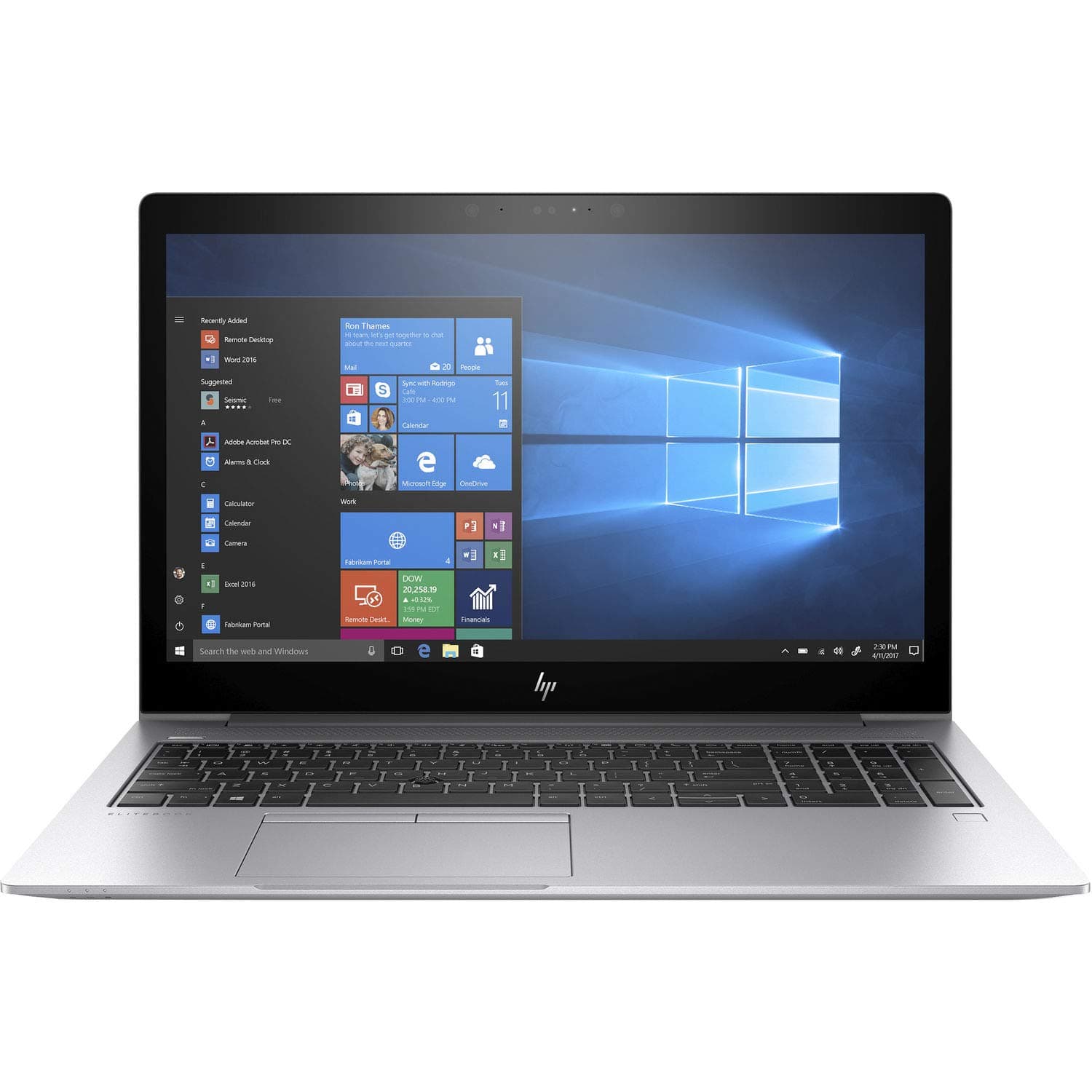 HP EliteBook 850 G5 (Intel 8th Gen i7-8550U Quad-Core, 16GB RAM, 256GB PCIe SSD, 15.6" Full HD 1920 x 1080, TPM, Thunderbolt3, Win 10 Pro)